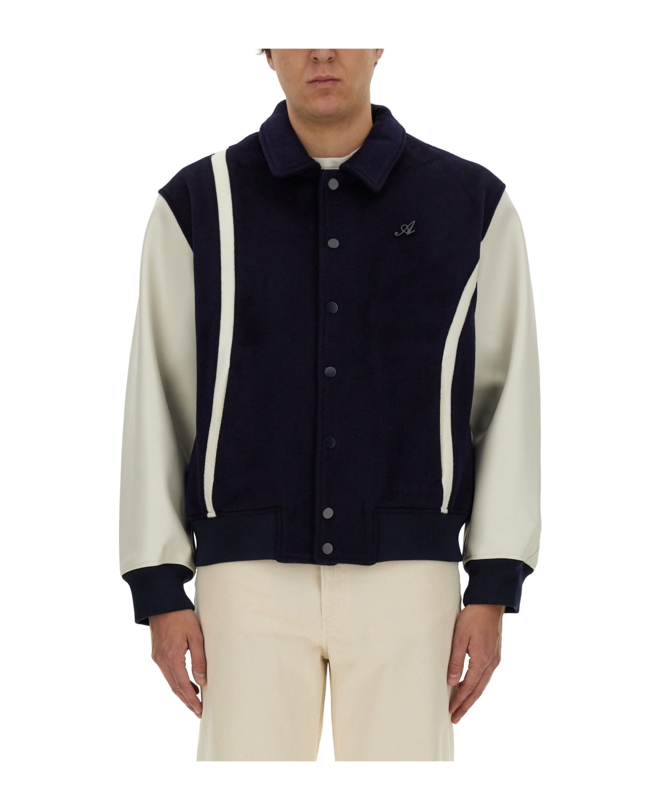 Axel Arigato Varsity Jacket - Navy