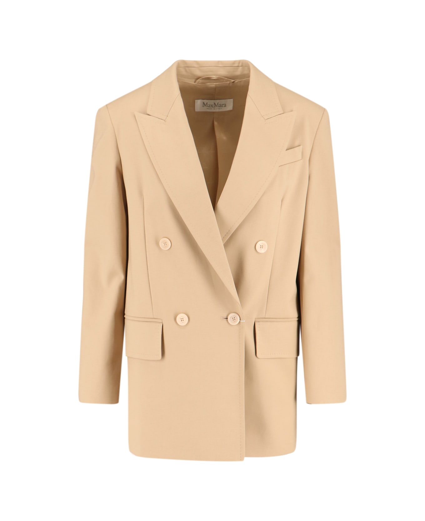 Max Mara 
olimpia
 Double-breasted Blazer - Beige