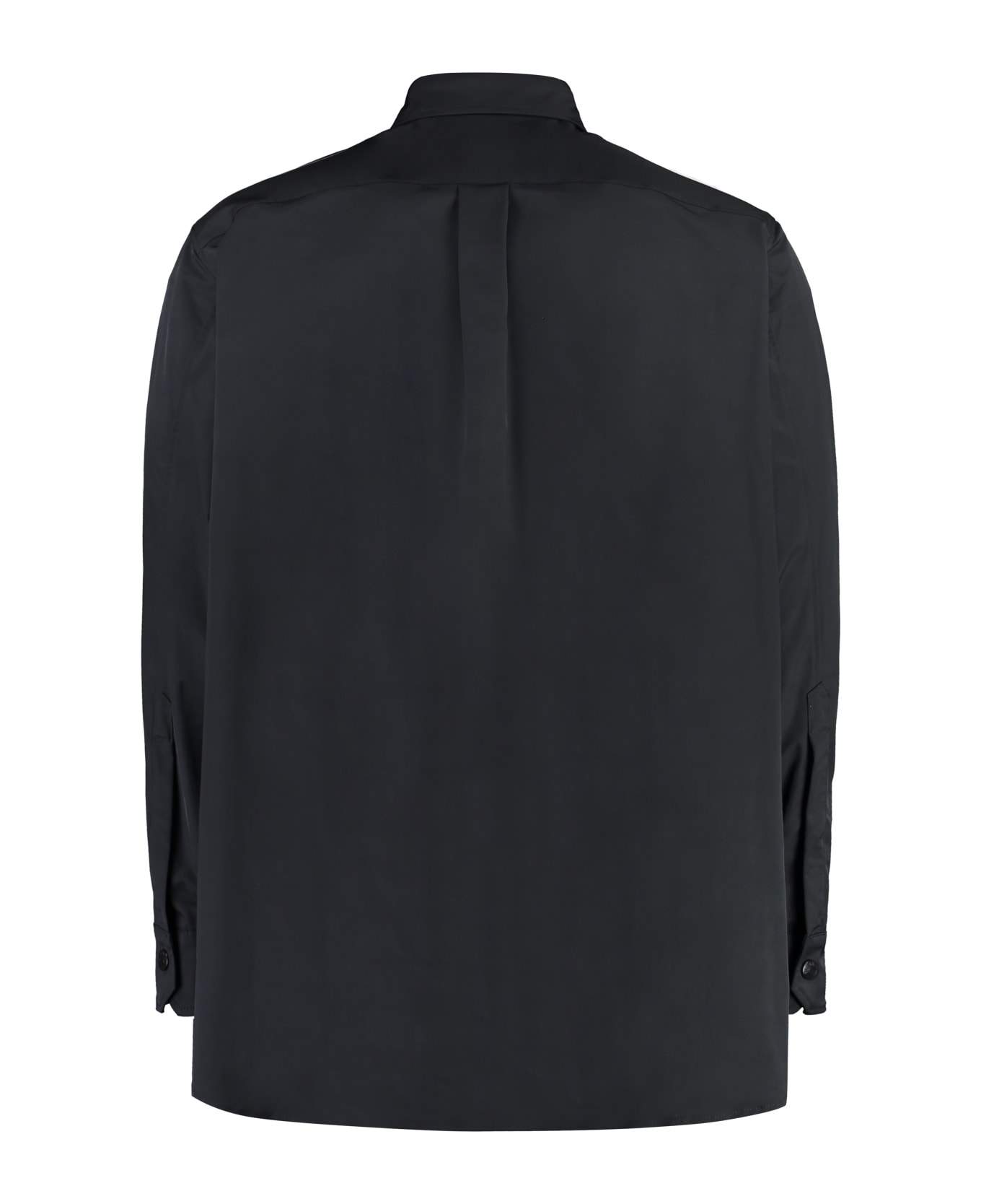 Valentino Technical Fabric Overshirt - black