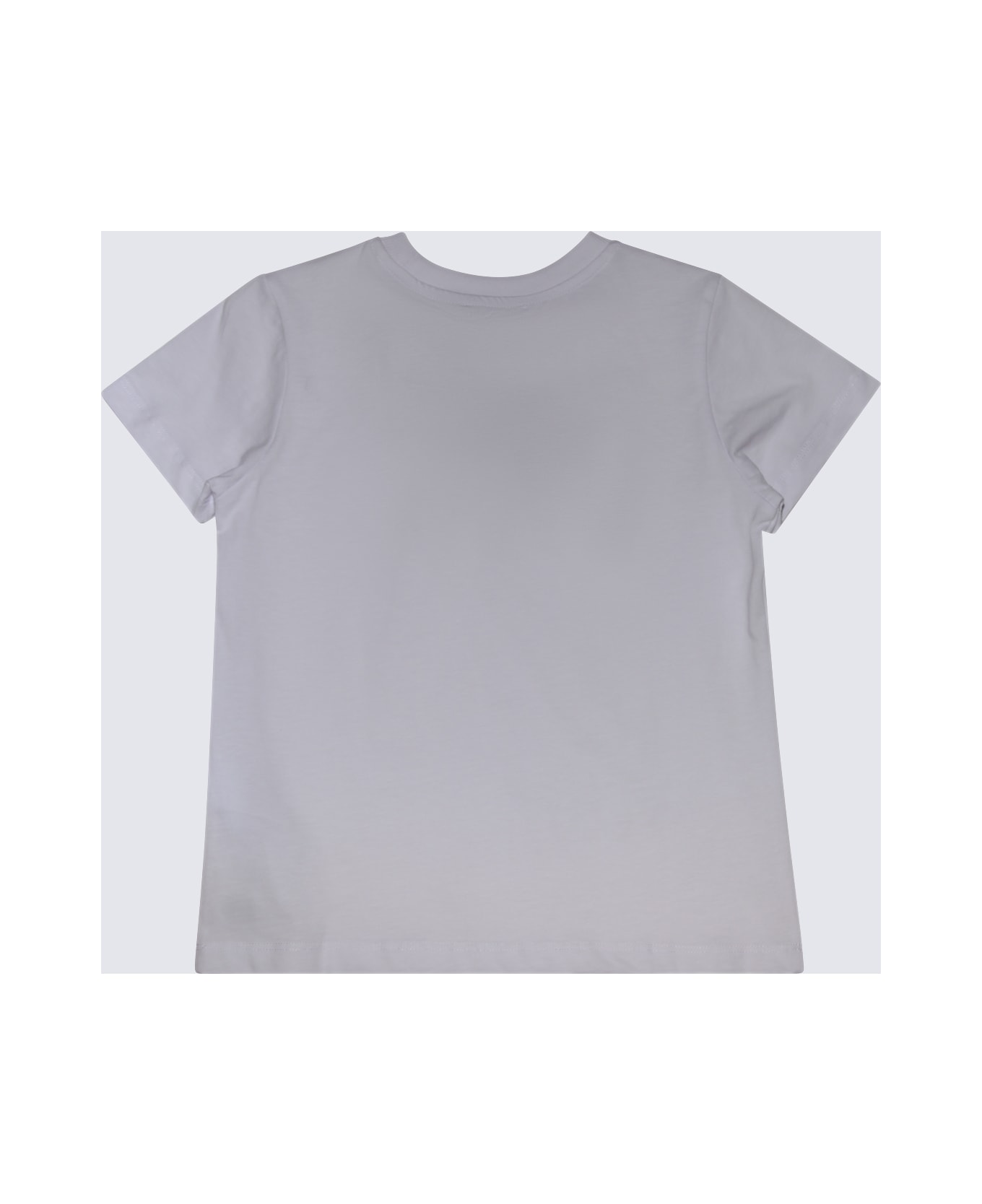 Moschino White Multicolour Cotton T-shirt - Bianco