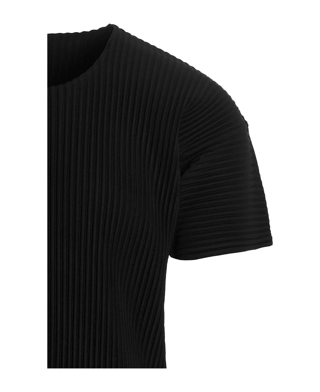 Issey Miyake 
basics
 T-shirt - Black  