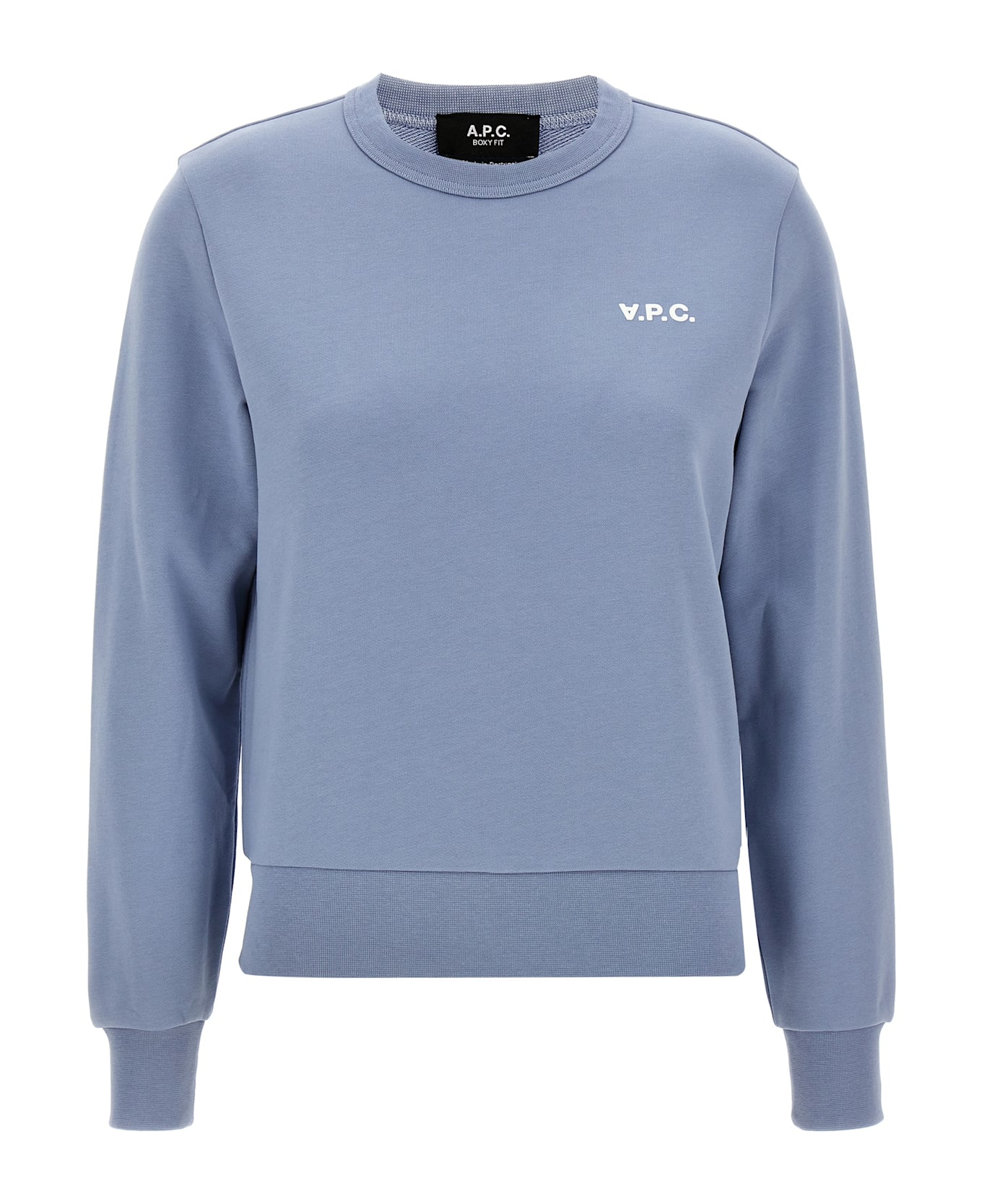 A.P.C. 
boxy Petit Vpc
 Sweatshirt - Light Blue