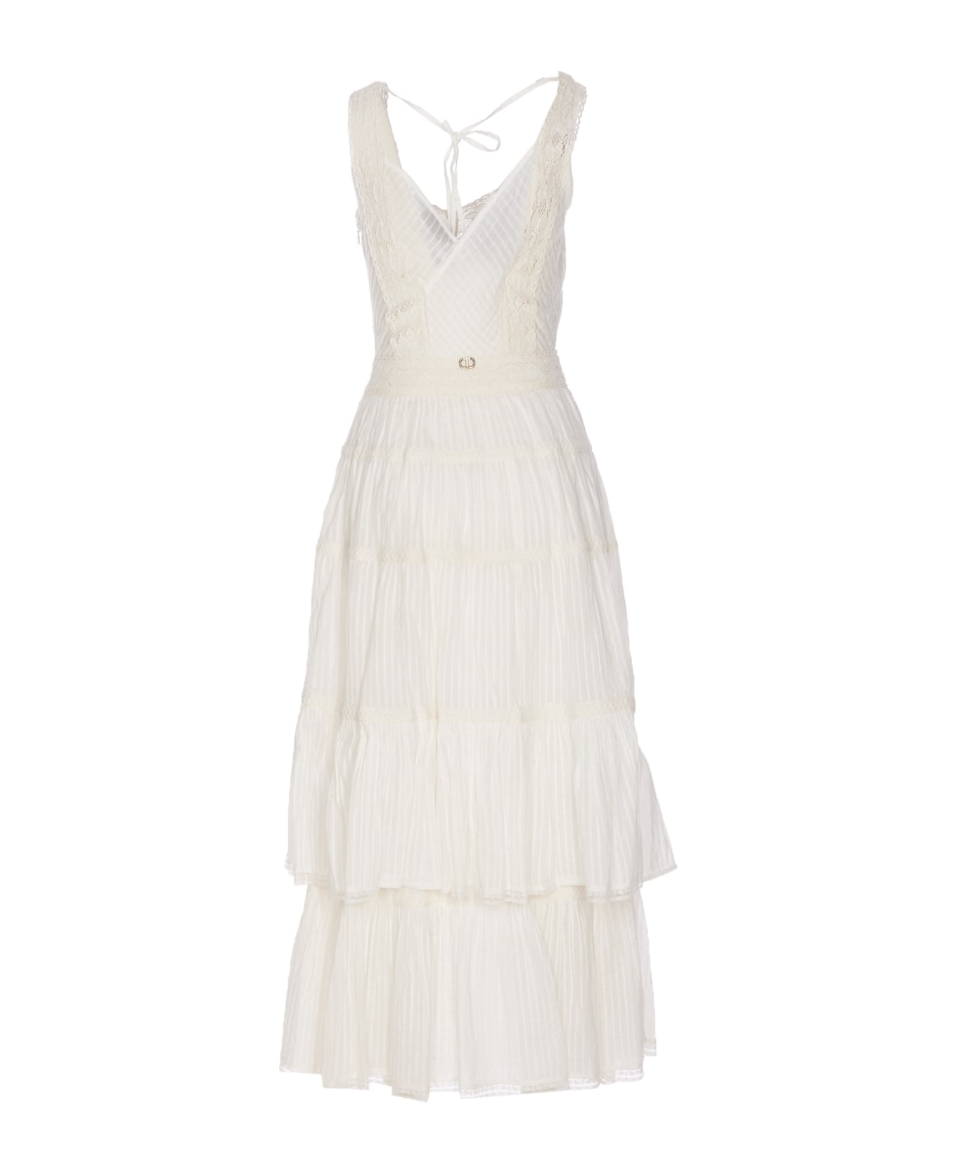 TwinSet Dress - White ワンピース＆ドレス