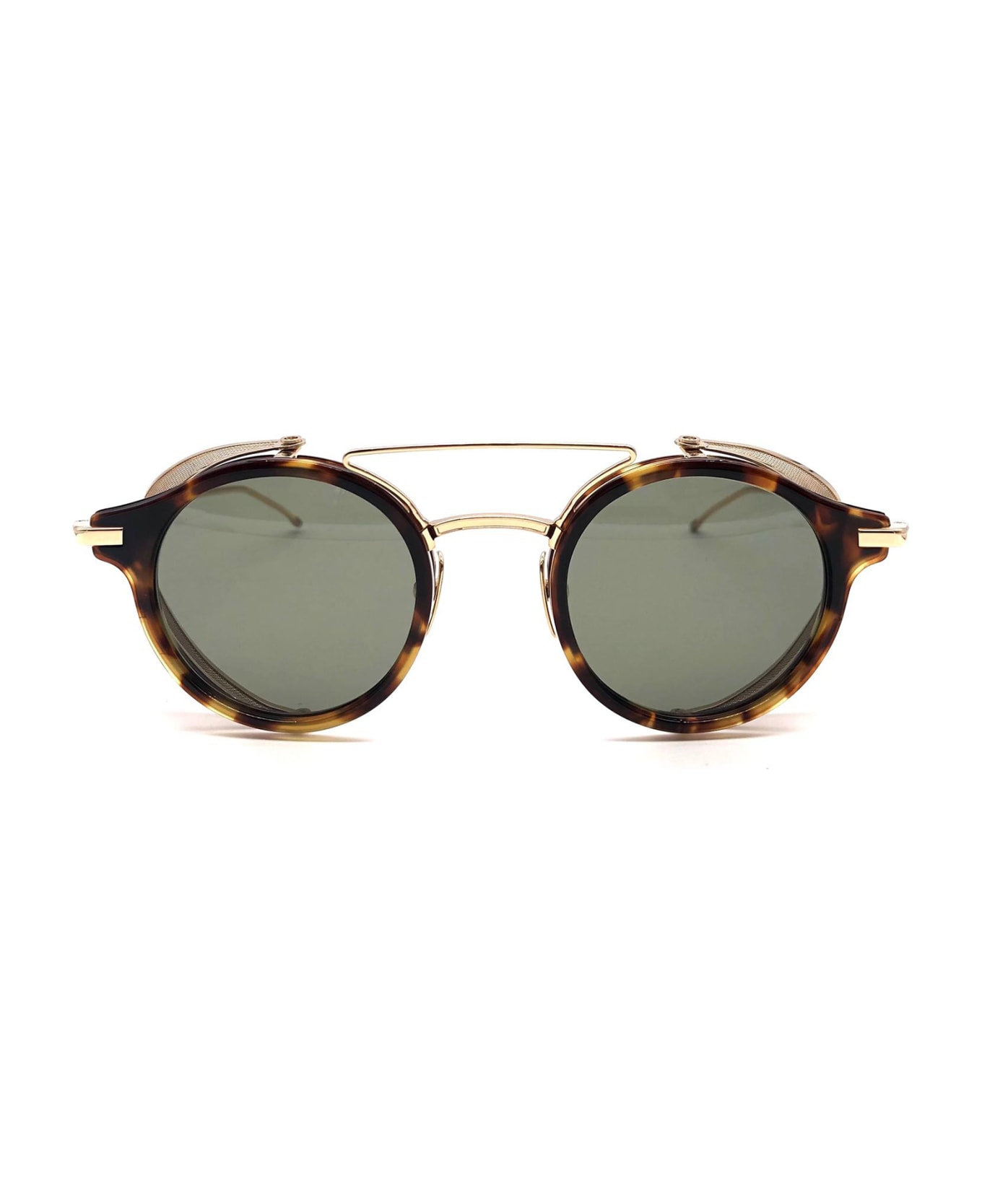Thom Browne Ues804a/g0003 Sunglasses - tortoise/gold