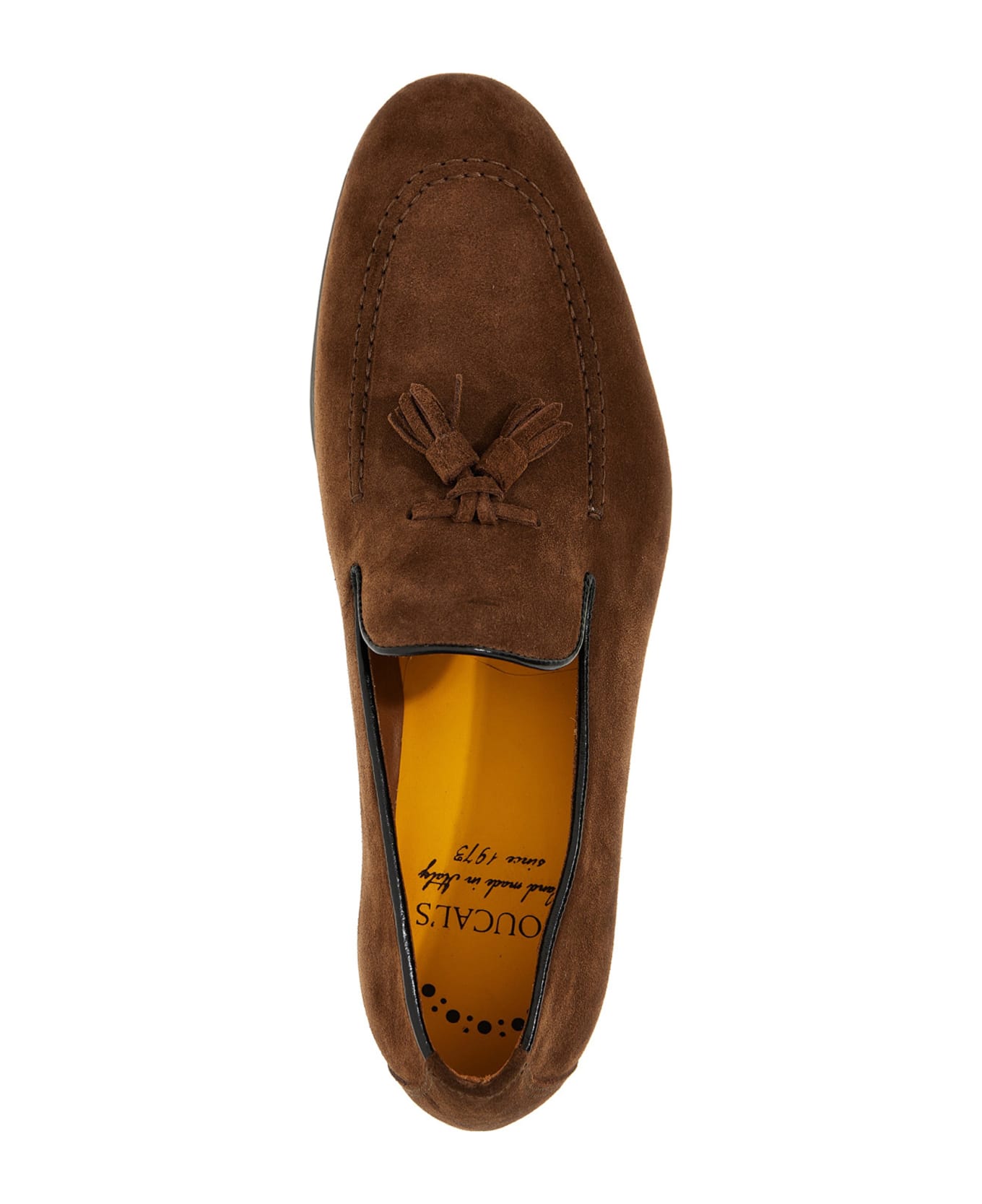Doucal's Suede Loafers - Brown