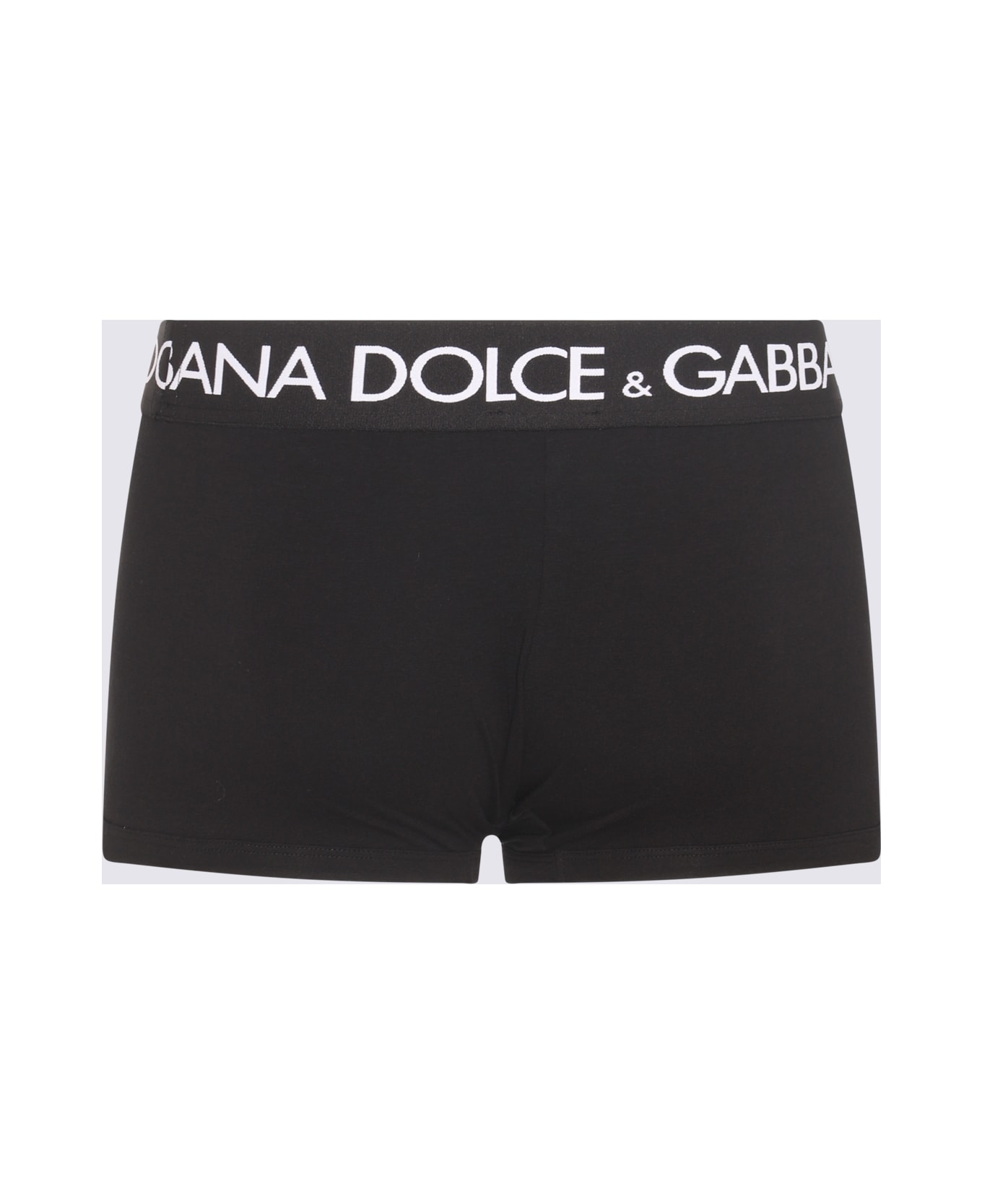 Dolce 
Gabbana Black Cotton Boxers - Black