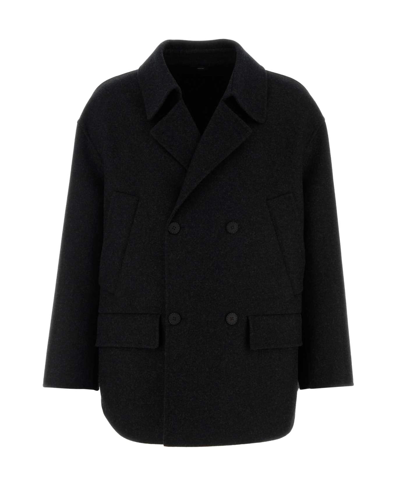 Fendi Black Flannel Blazer - ARDESIA