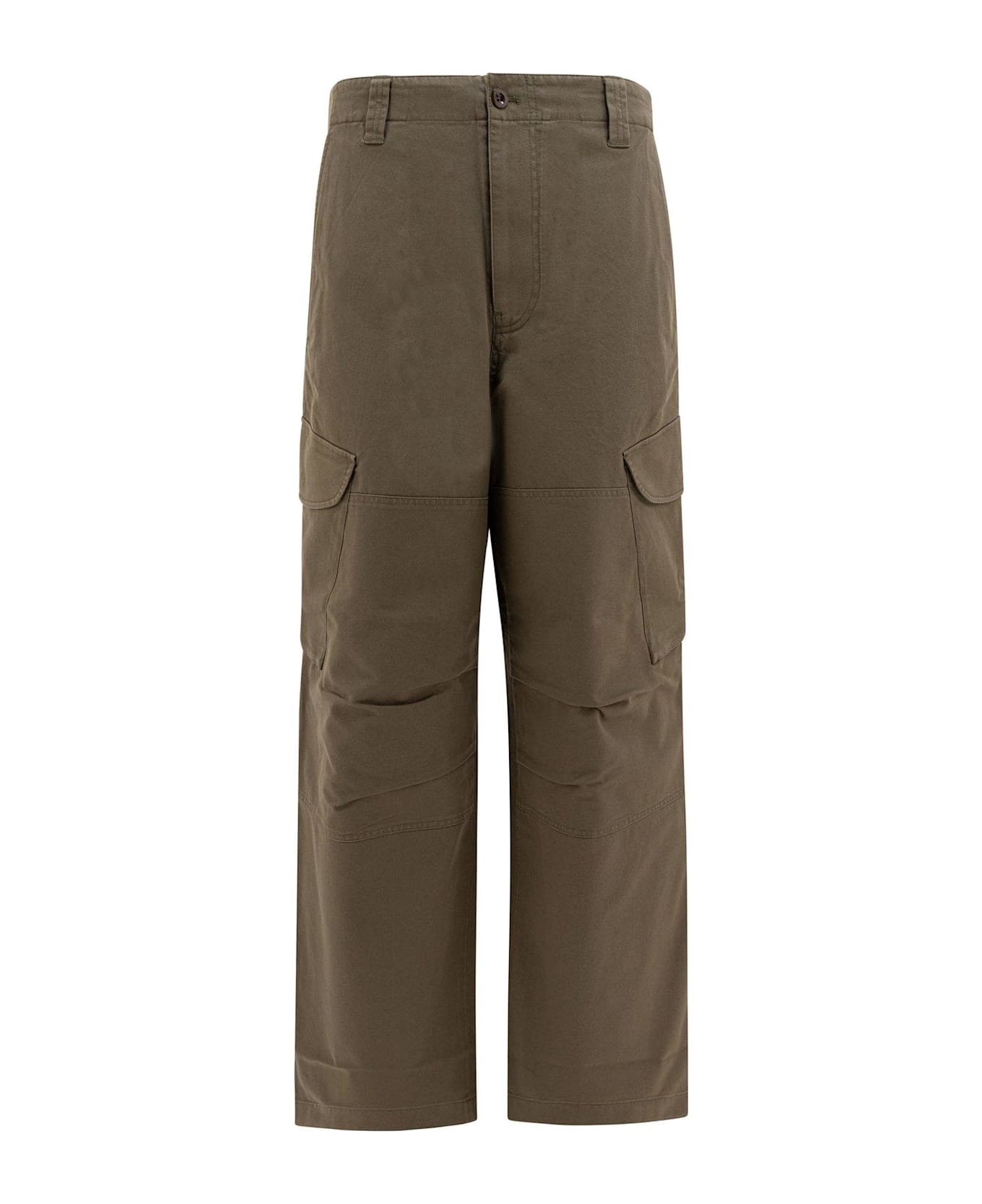 Acne Studios Logo-patch Cargo Pants - Green