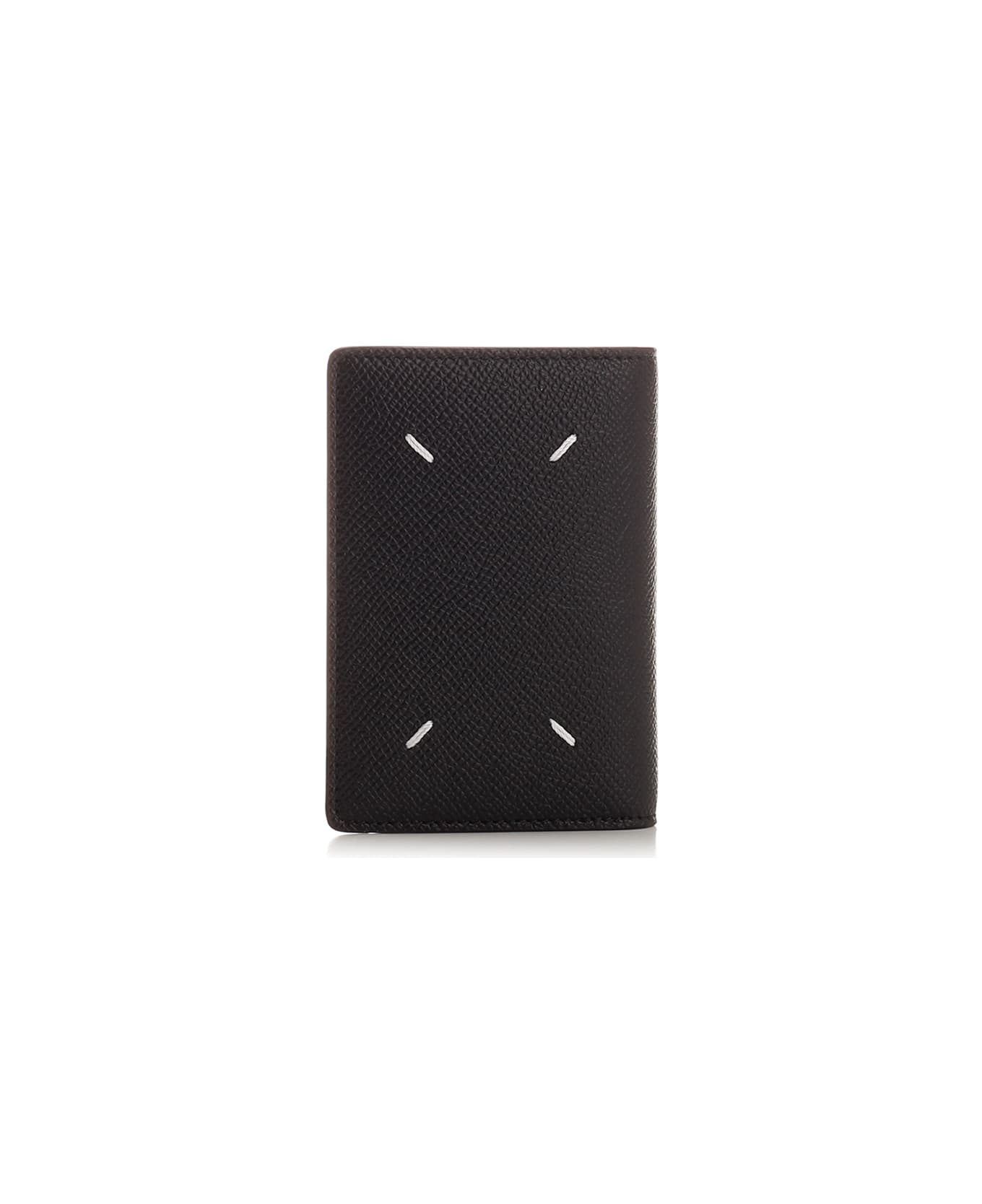 Maison Margiela Black Bifold Card Holder - Black 財布