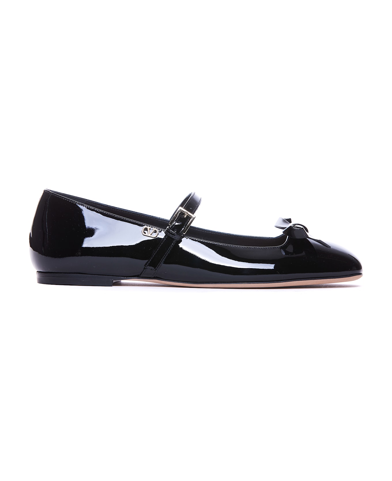 Valentino Garavani Romance Flats - Black