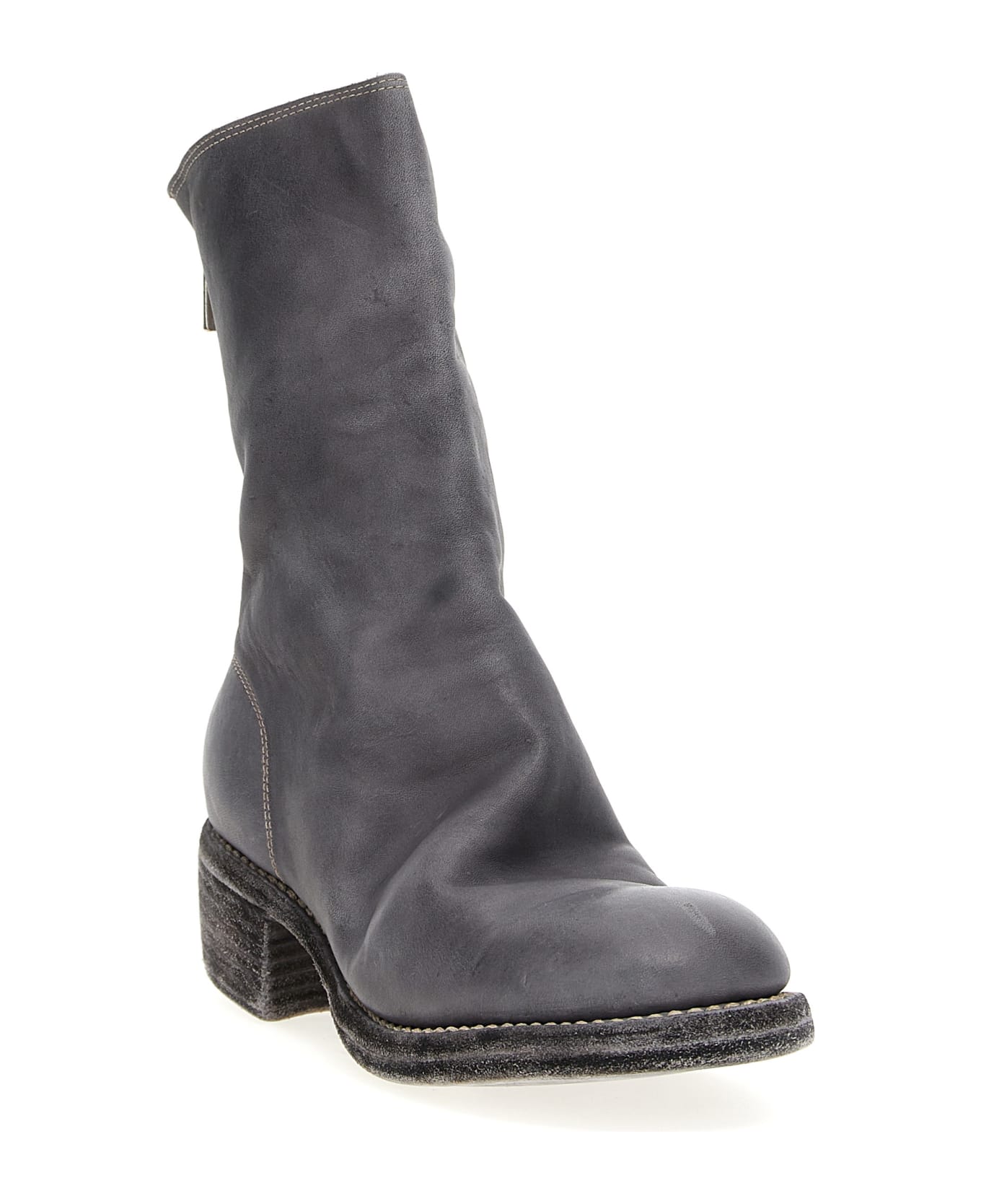 Guidi '788zx' Ankle Boots - Gray