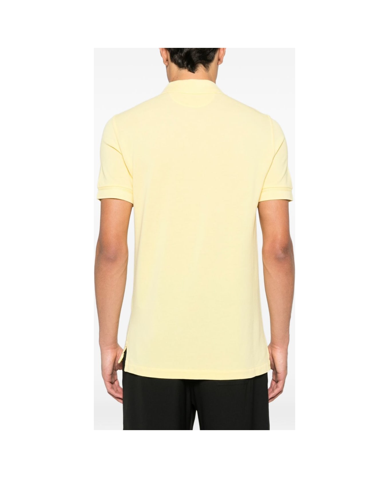 Tom Ford Cotton Blend Polo Shirt - Yellow