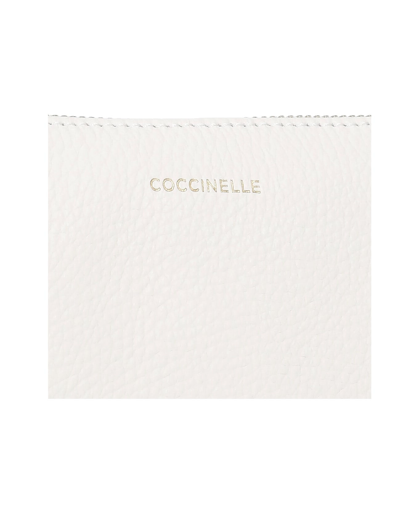 Coccinelle Best Crossbody Small Pochette - Ivory