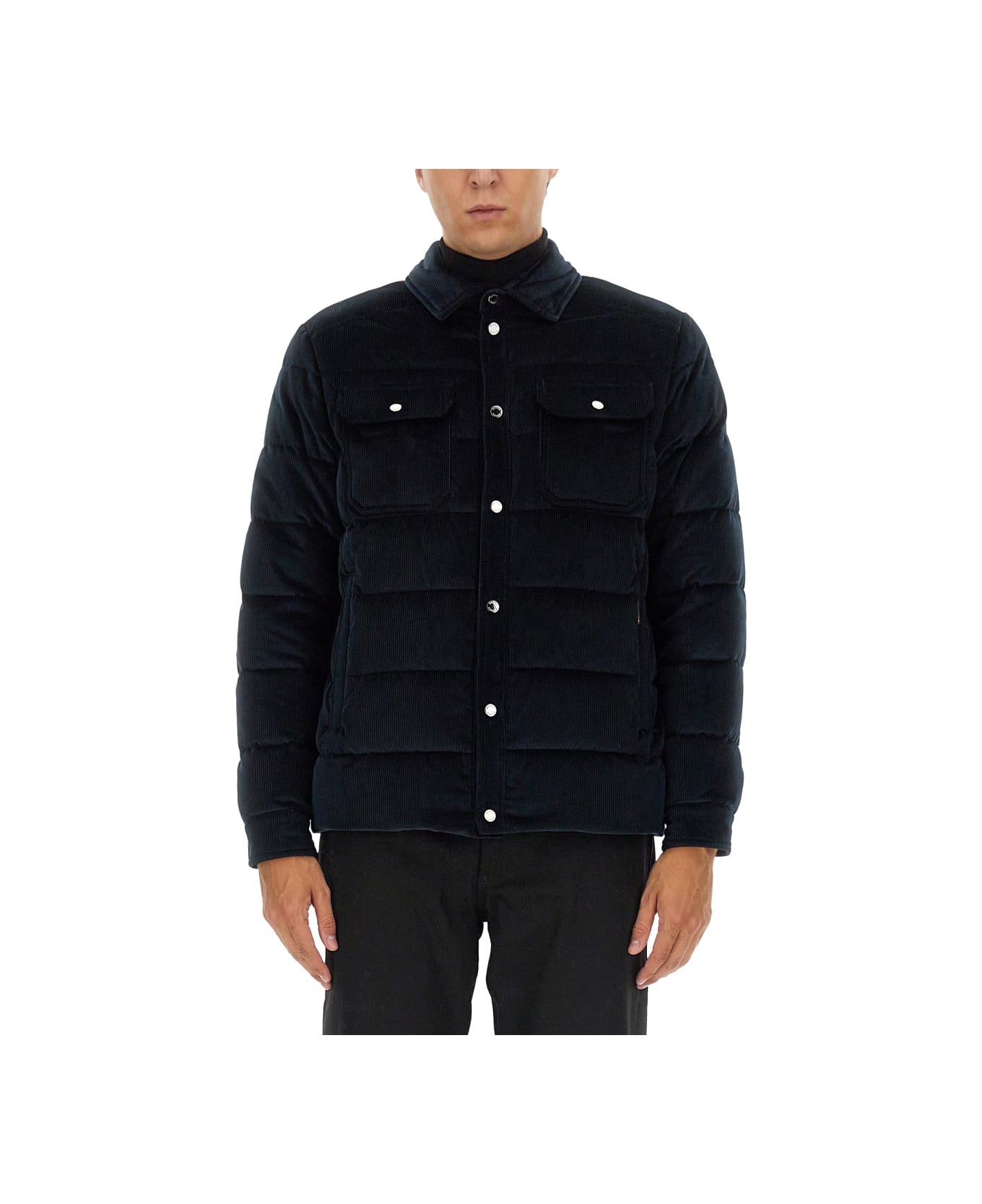 Moorer "veton" Jacket - BLUE