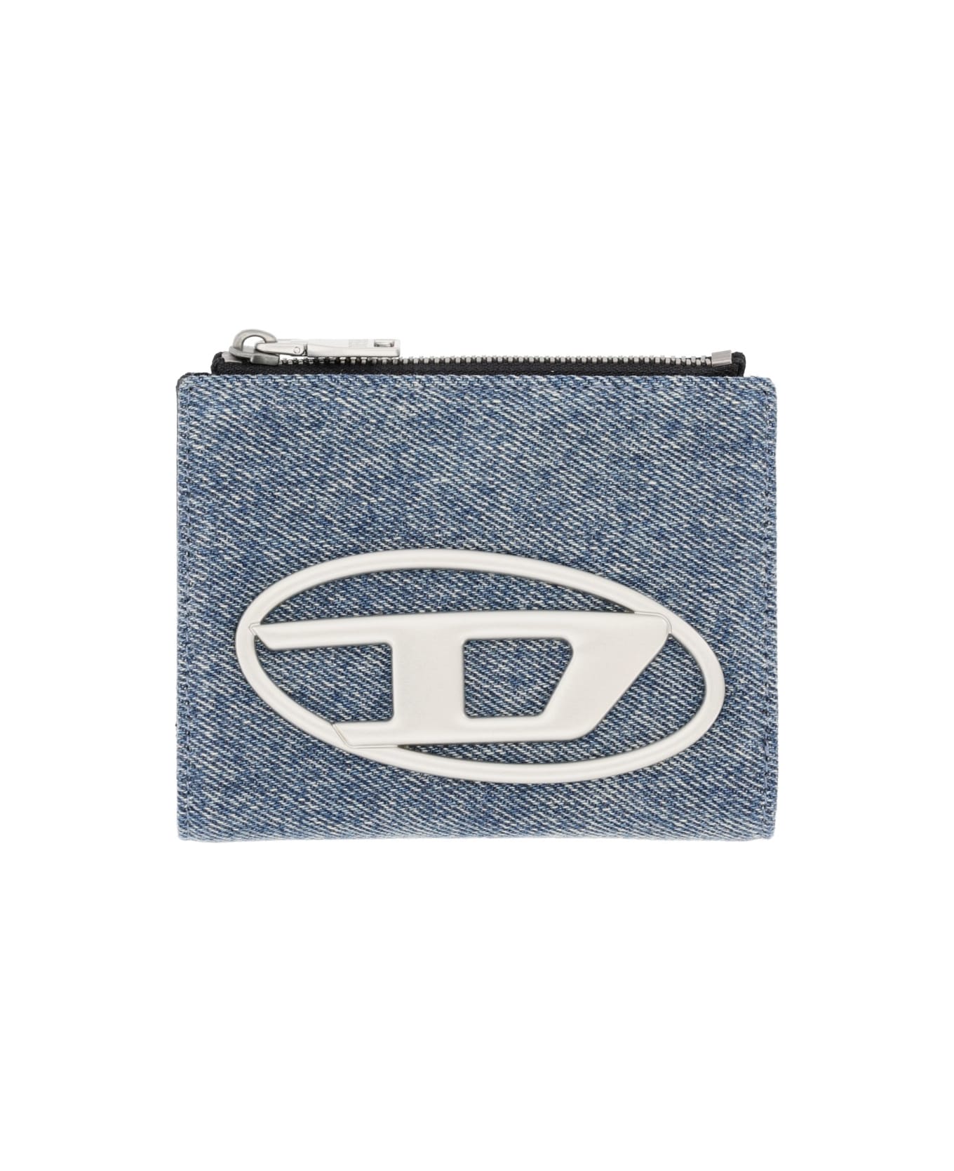 Diesel Wallet "1dr Bi-fold Zipper Ii" - DENIM