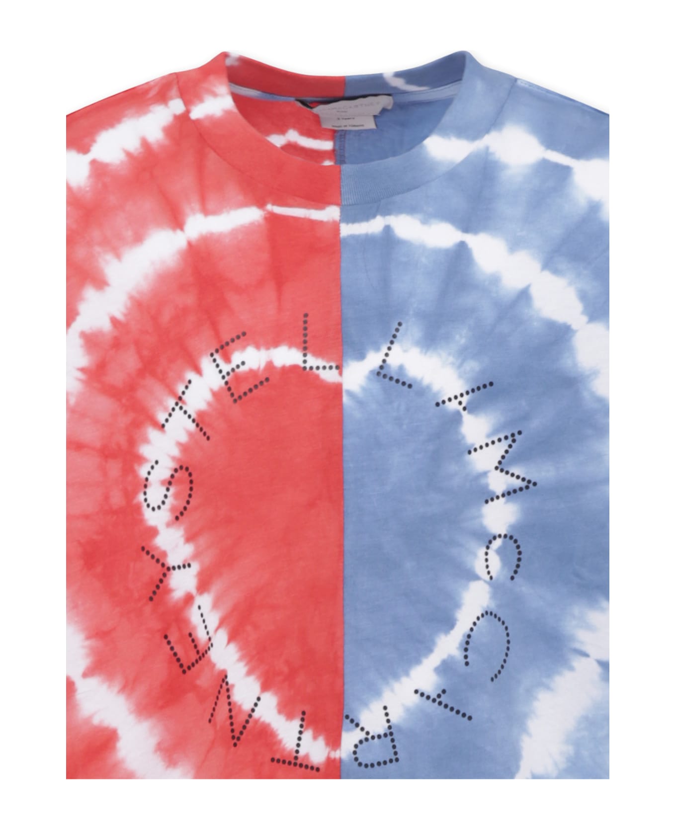 Stella McCartney Kids Multicolor Dress For Girl With Logo - Multicolor