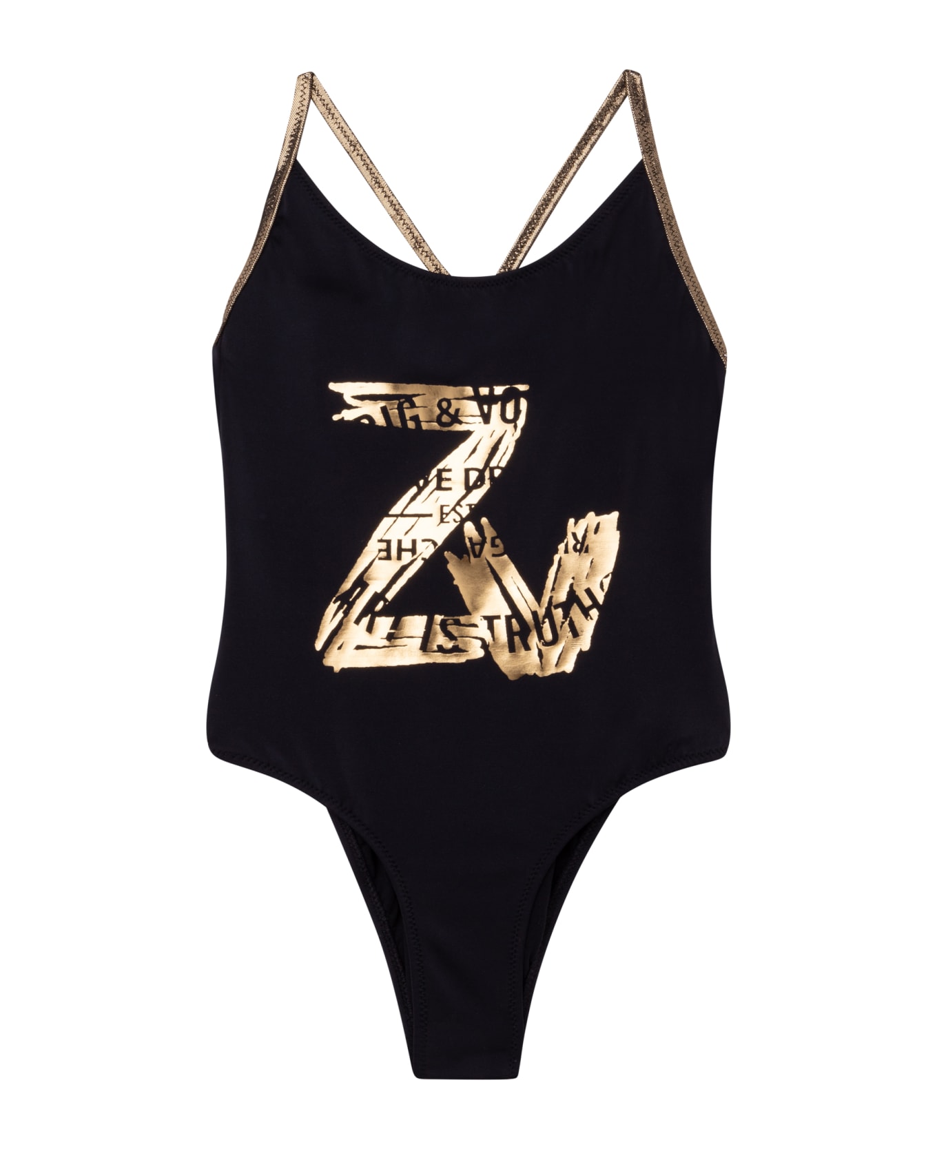 Zadig & Voltaire One Piece Swimsuit - Black