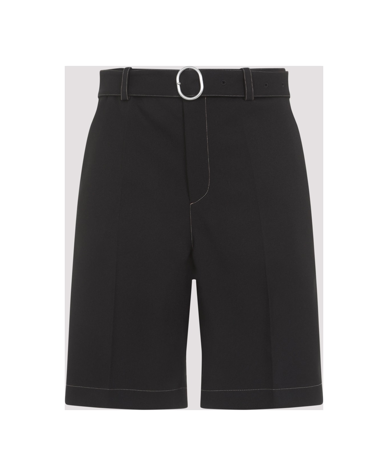 Jil Sander Polyester Shorts - Black