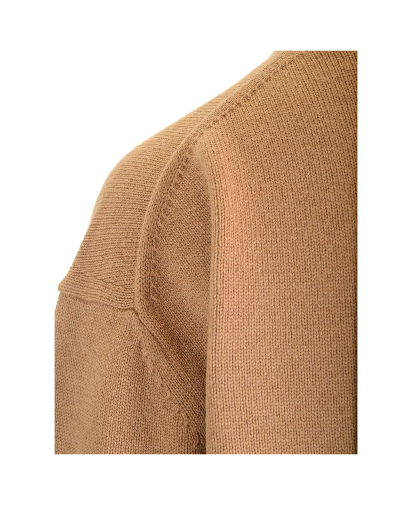 'S Max Mara 'veronica' Crew-neck Sweater - Brown