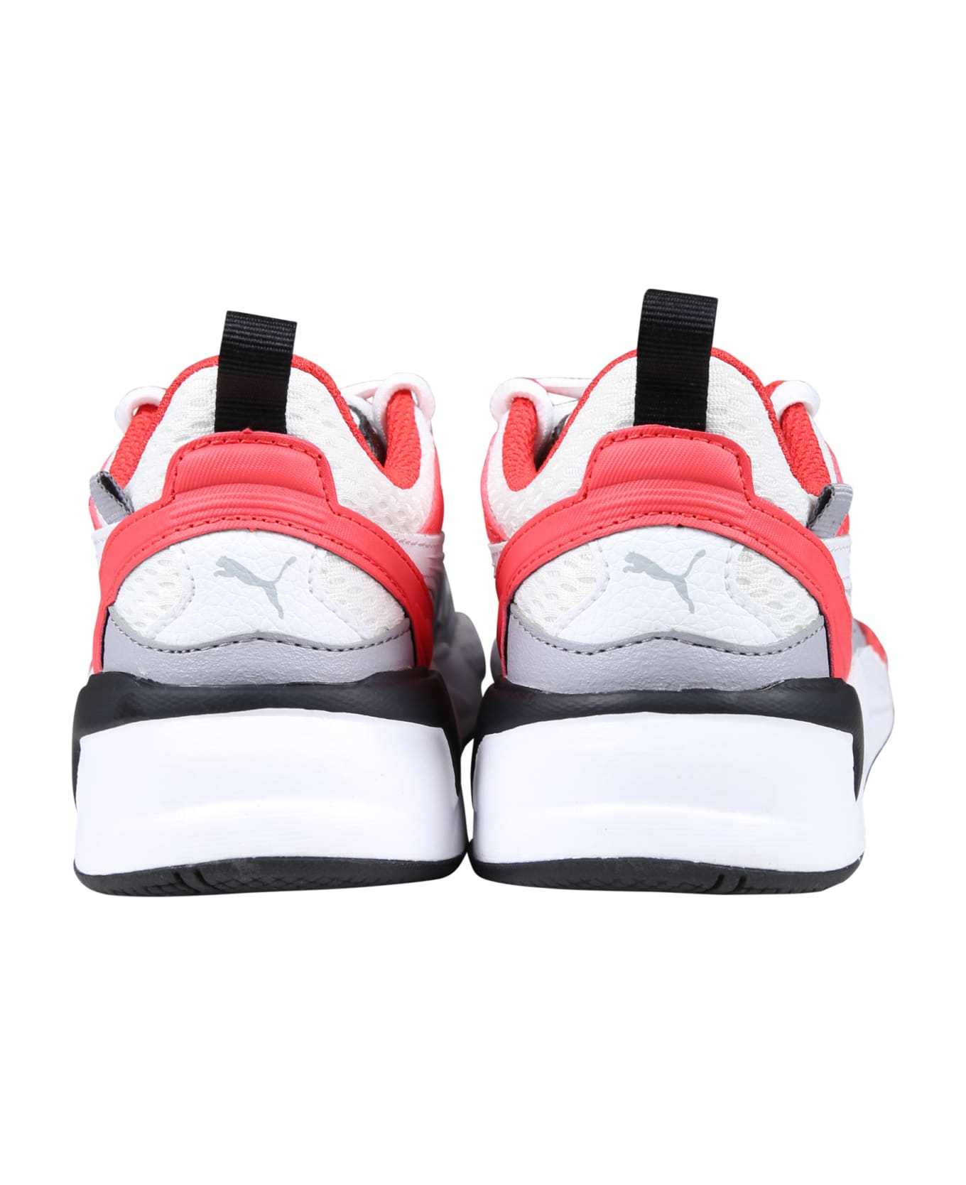 Puma Rs Efekt White Low Sneakers For Boy - White