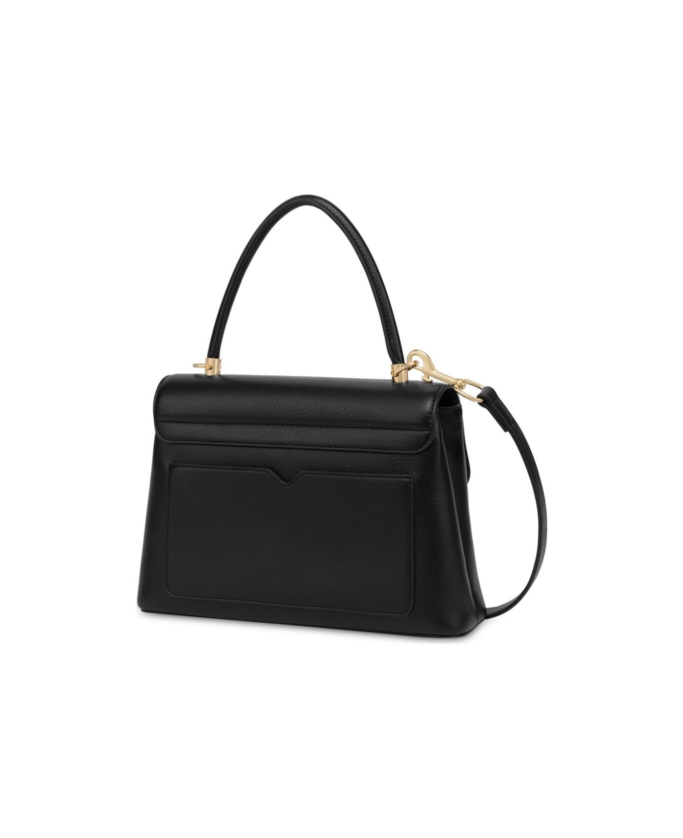 Love Moschino Crossbody With Handle - A Black Black