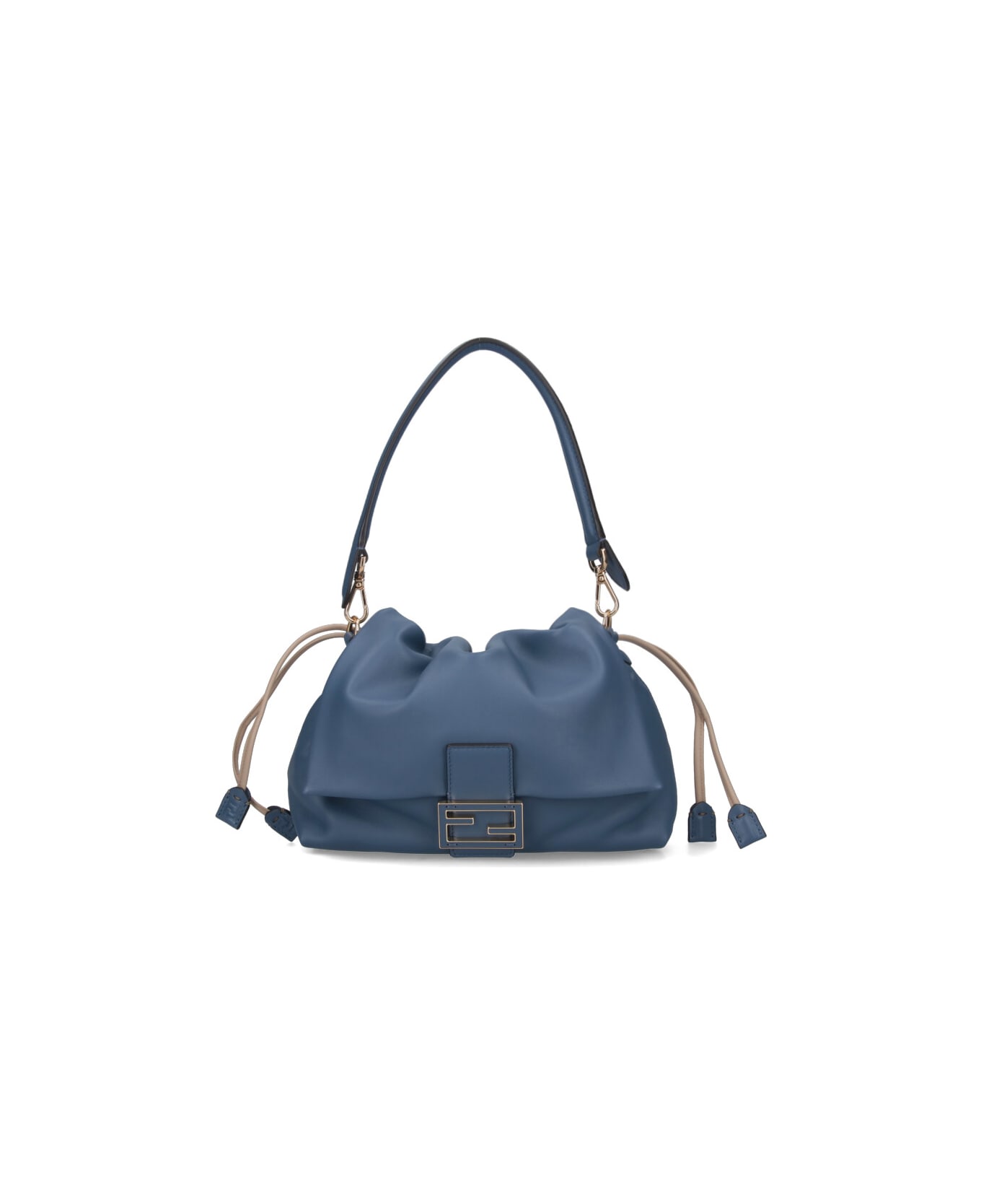 Fendi Medium Bora "mamma Baguette" - Blue