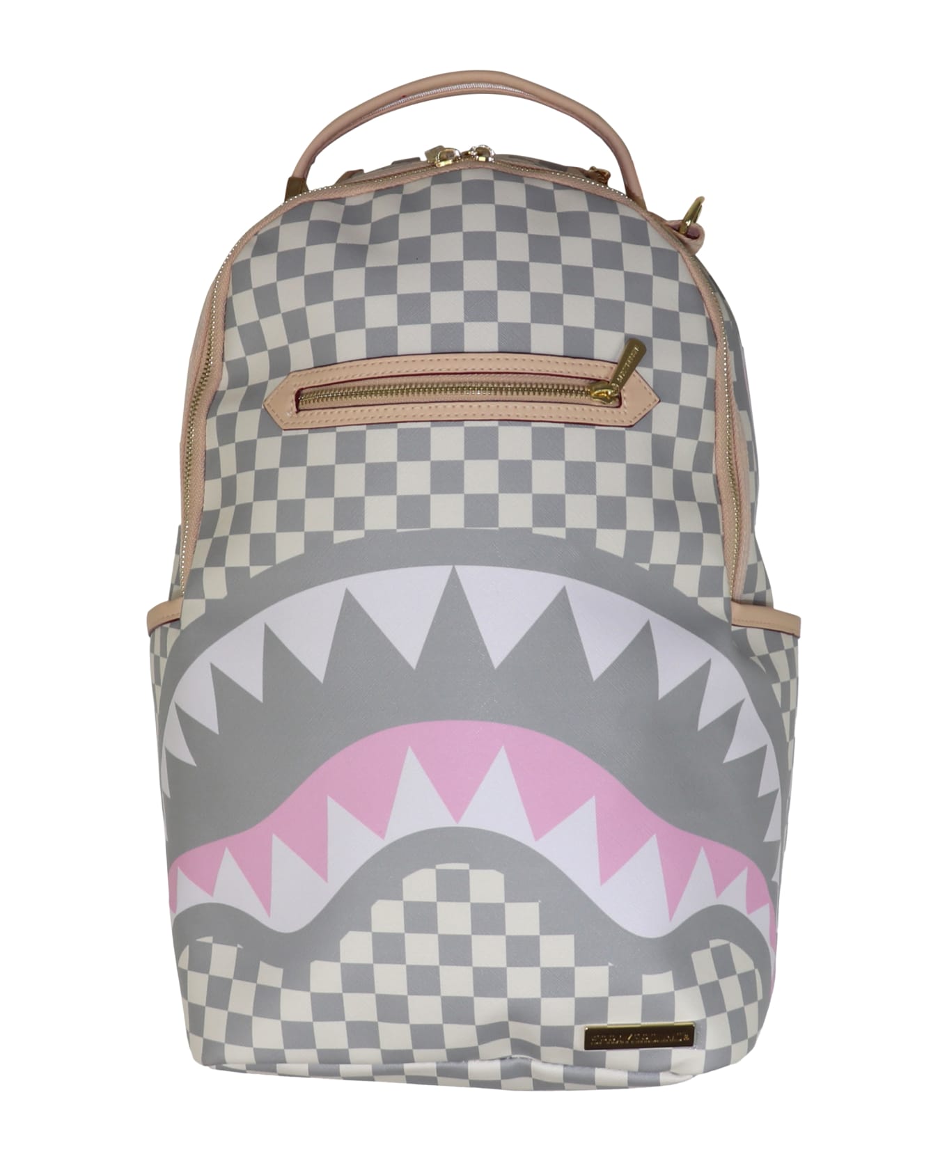 Sprayground Rose All Day La Palais Dlx  Backpack - WHITE / GRAY