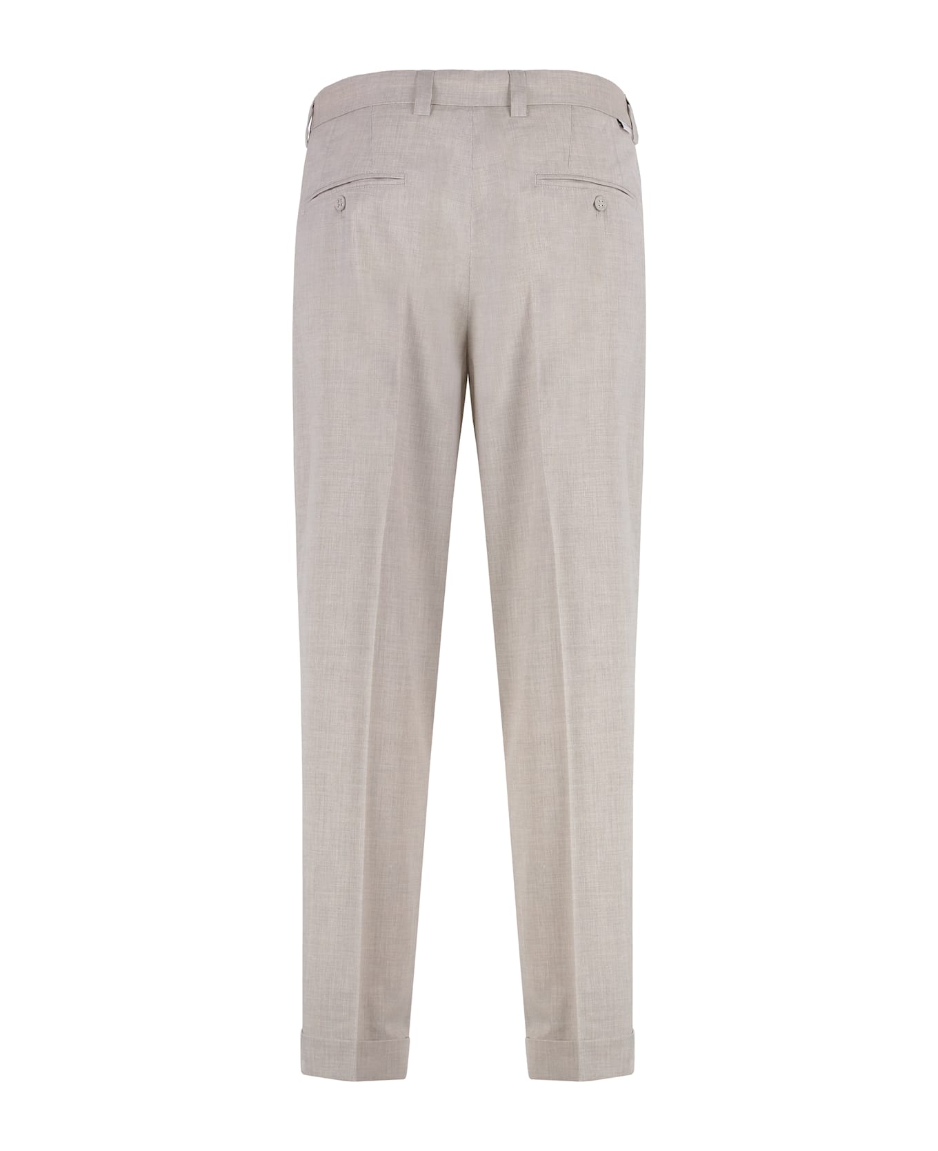 Paolo Pecora Slim Fit Chino Trousers - Beige