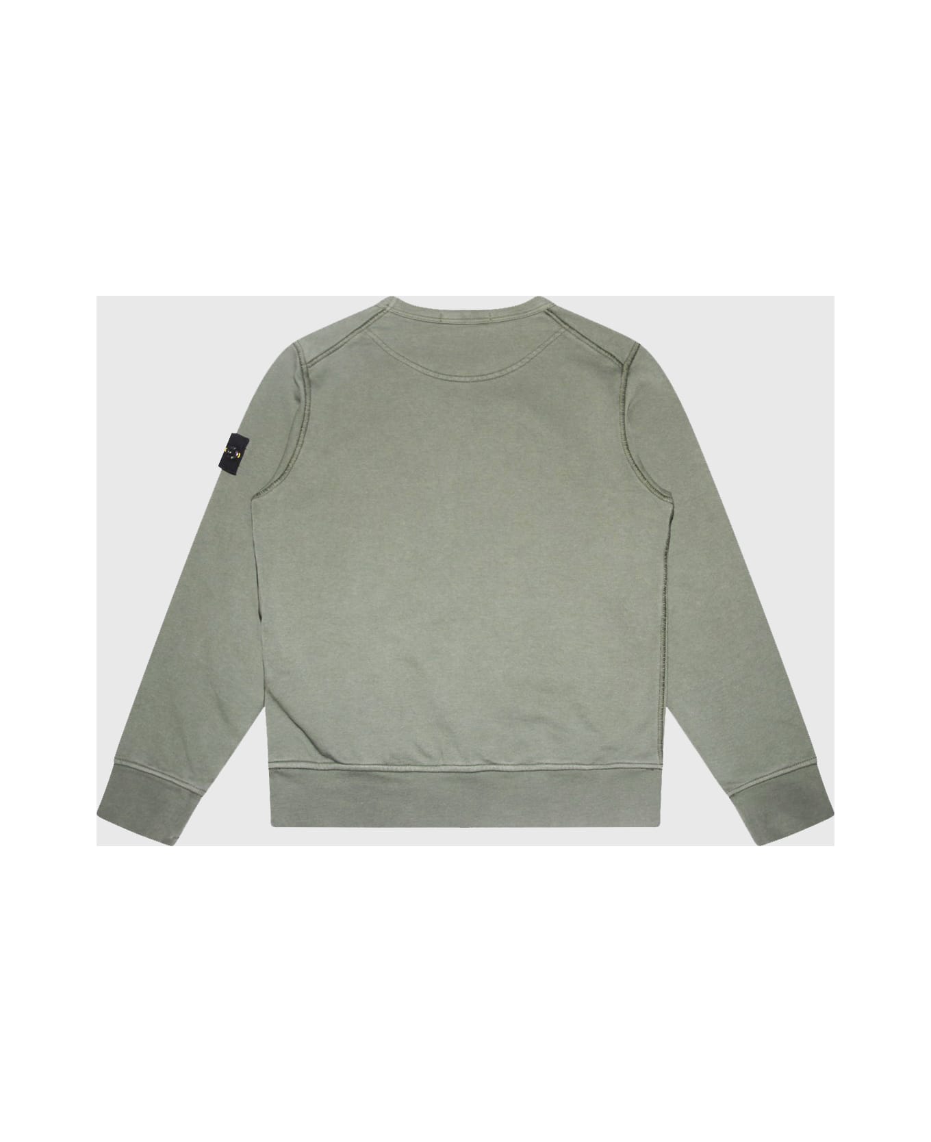 Stone Island Green Cotton Sweatshirt - mud