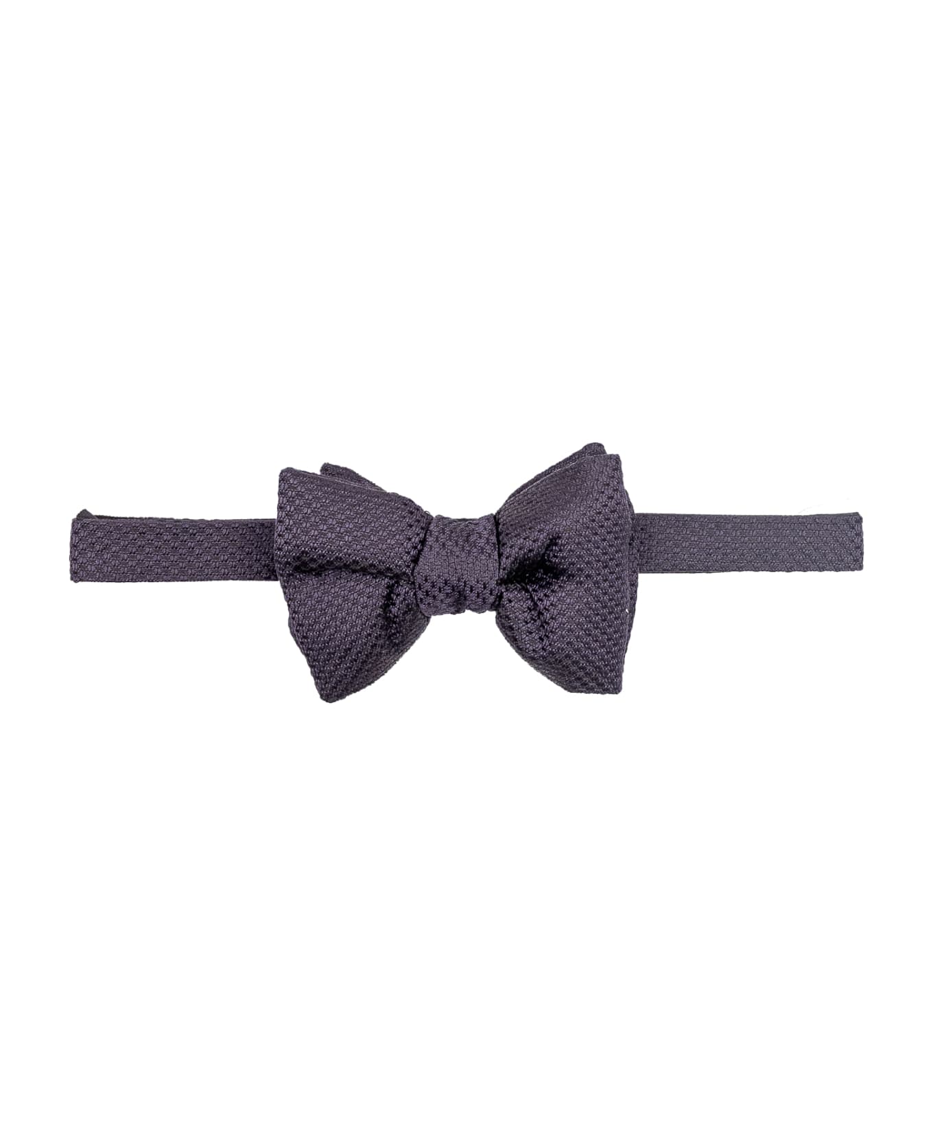 Tom Ford Bow Tie With Logo - NAVY