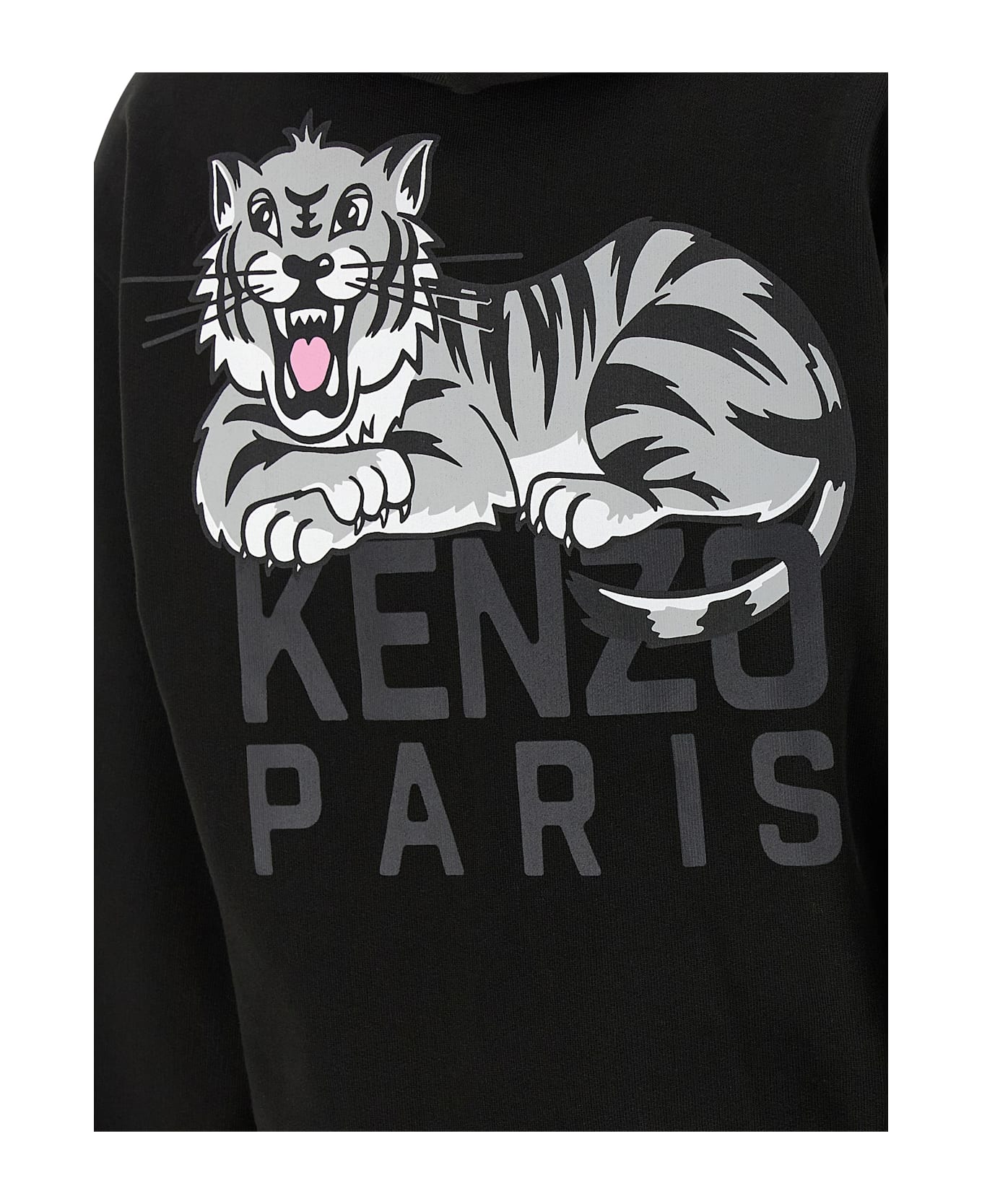 Kenzo 
kenzo Happy Tiger
 Hoodie - Black