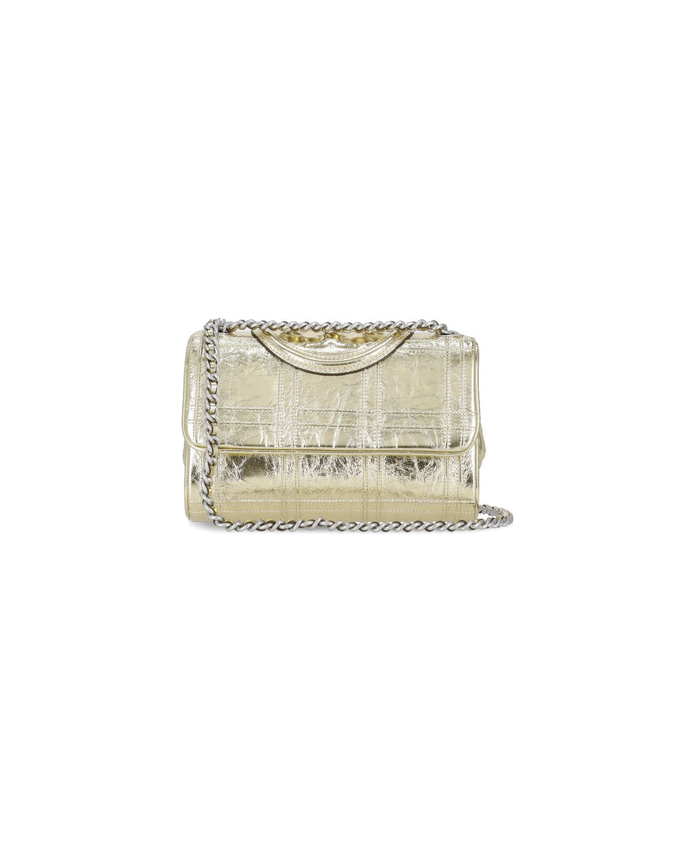 Tory Burch Fleming Soft Quilted Shoulder Bag - Gold ショルダーバッグ