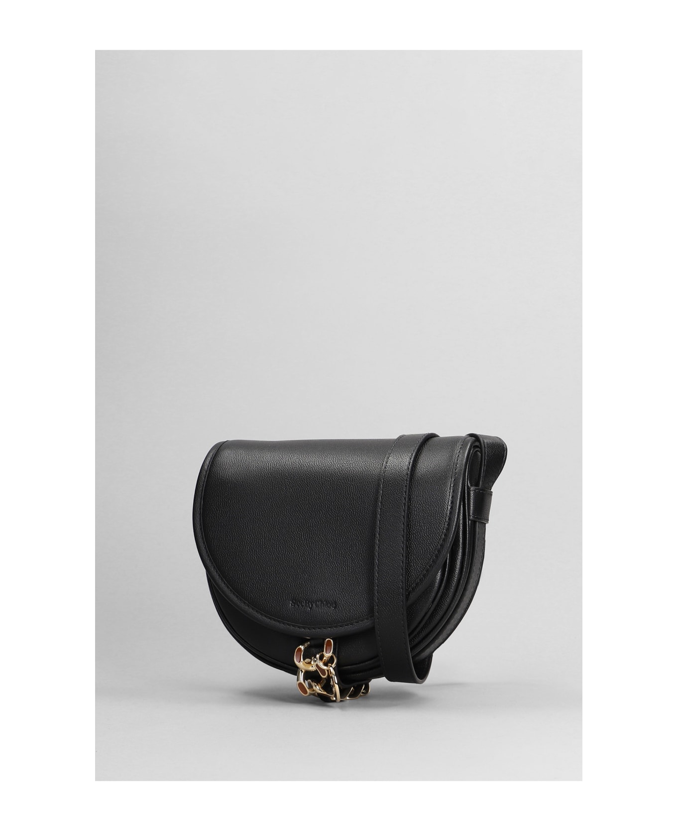 See by Chloé Mara Shoulder Bag In Black Leather - black