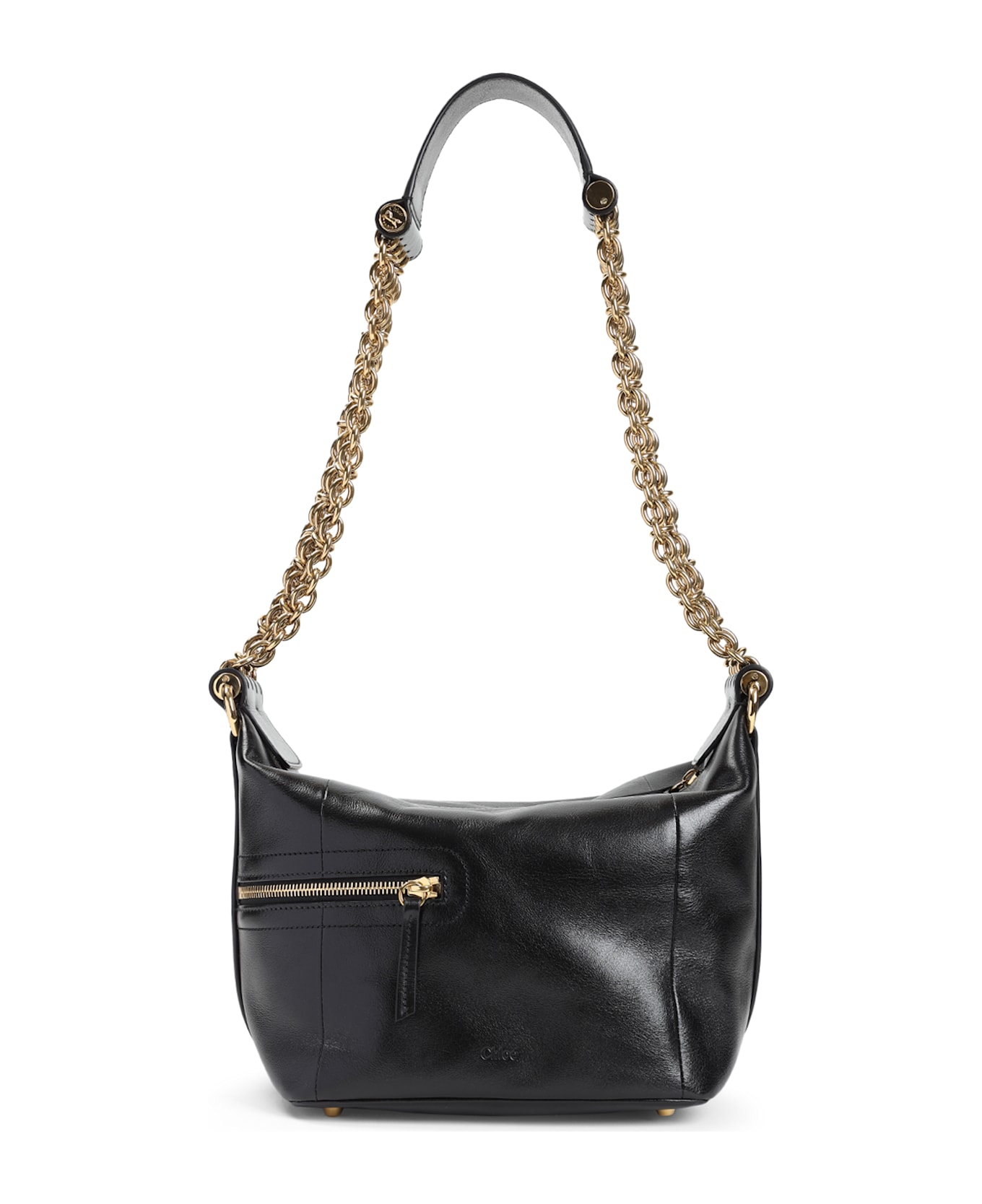 Chloé Camera Chain Shoulder Bag - Black