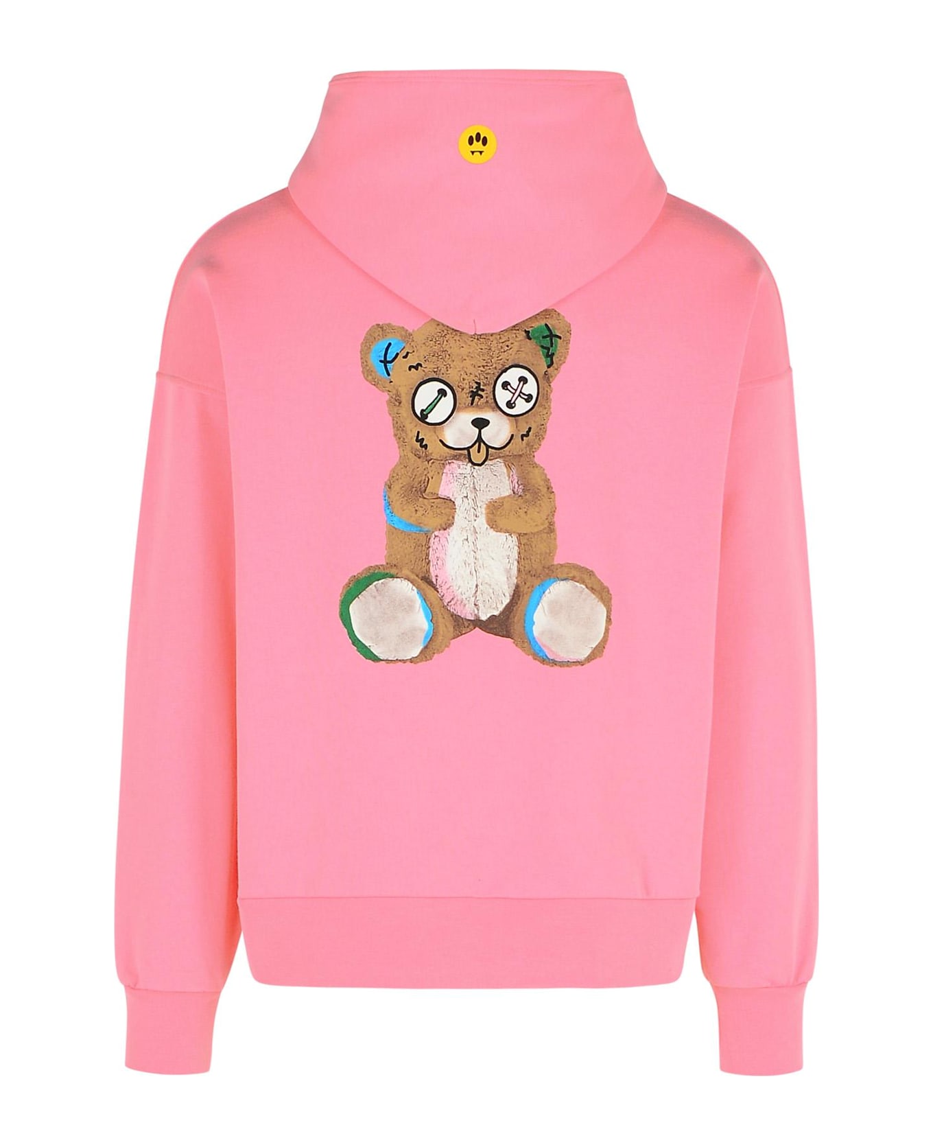 Barrow Pink Cotton Sweatshirt - Pink