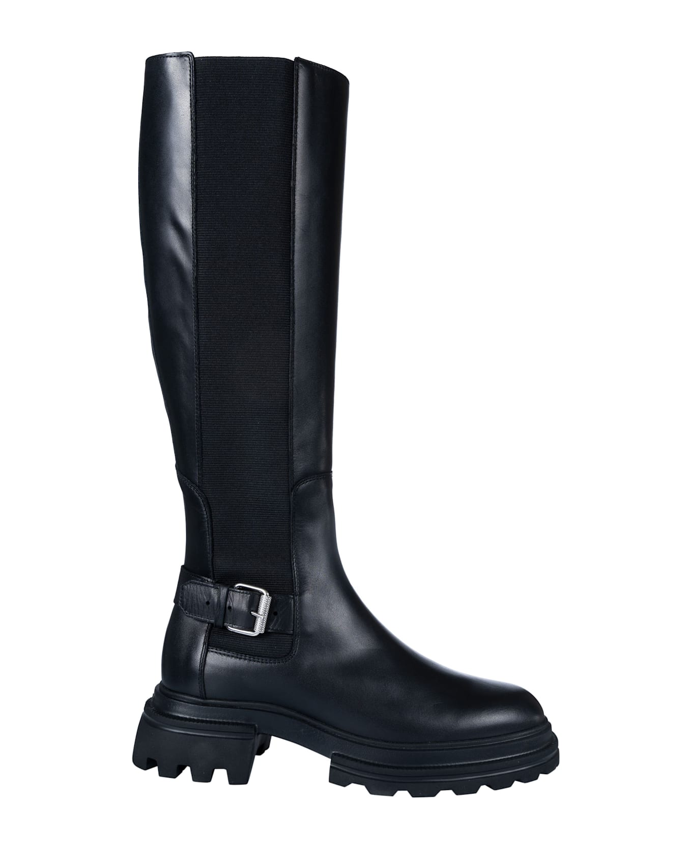 Hogan B999 Side Stretch Long Boots