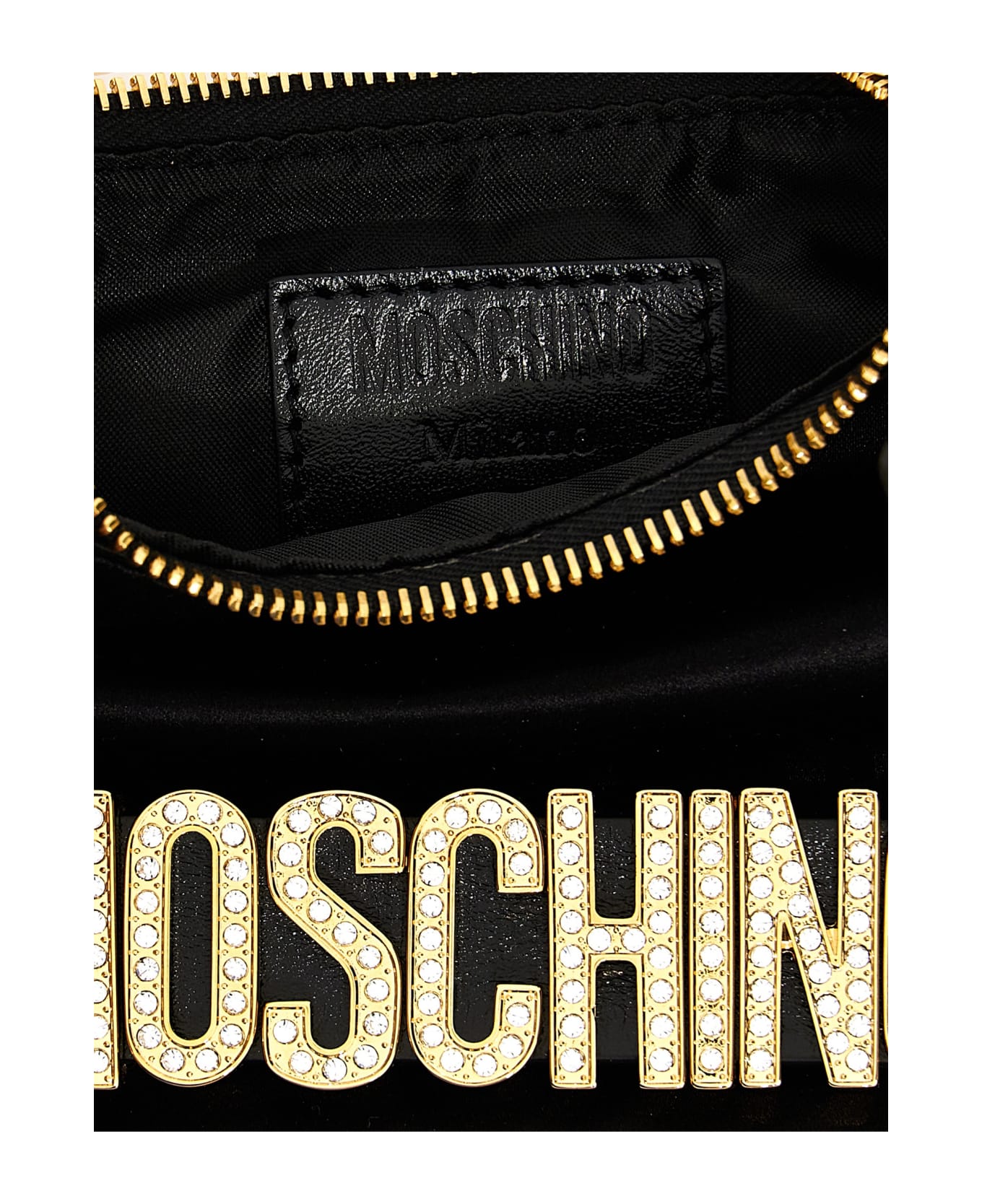 Moschino Logo Handbag - Black  
