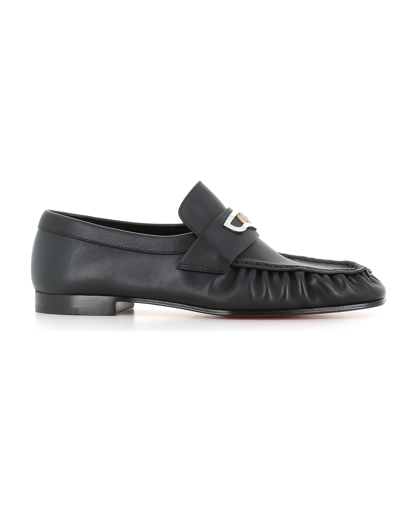 Christian Louboutin Loafer Mocallista Flat - Black