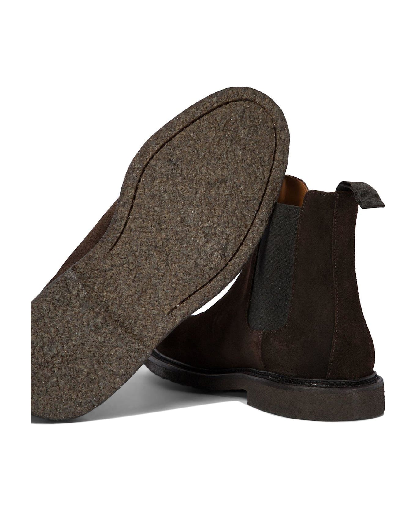 Common Projects Round Toe Chelsea Boots - BROWN