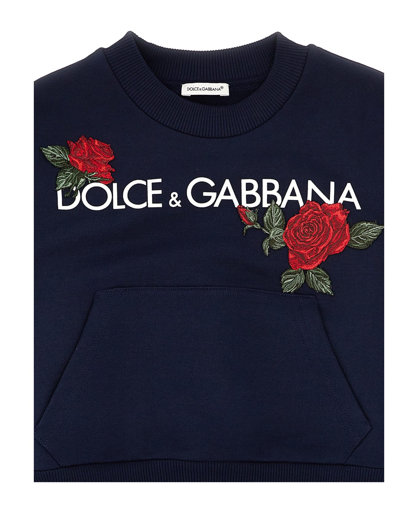 Dolce & Gabbana Logo Sweatshirt - BLACK