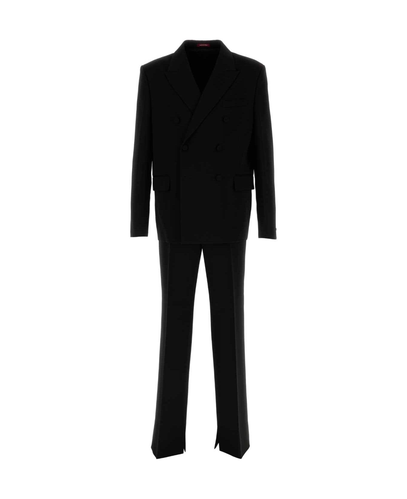 Gucci Black Wool Suit - BLK