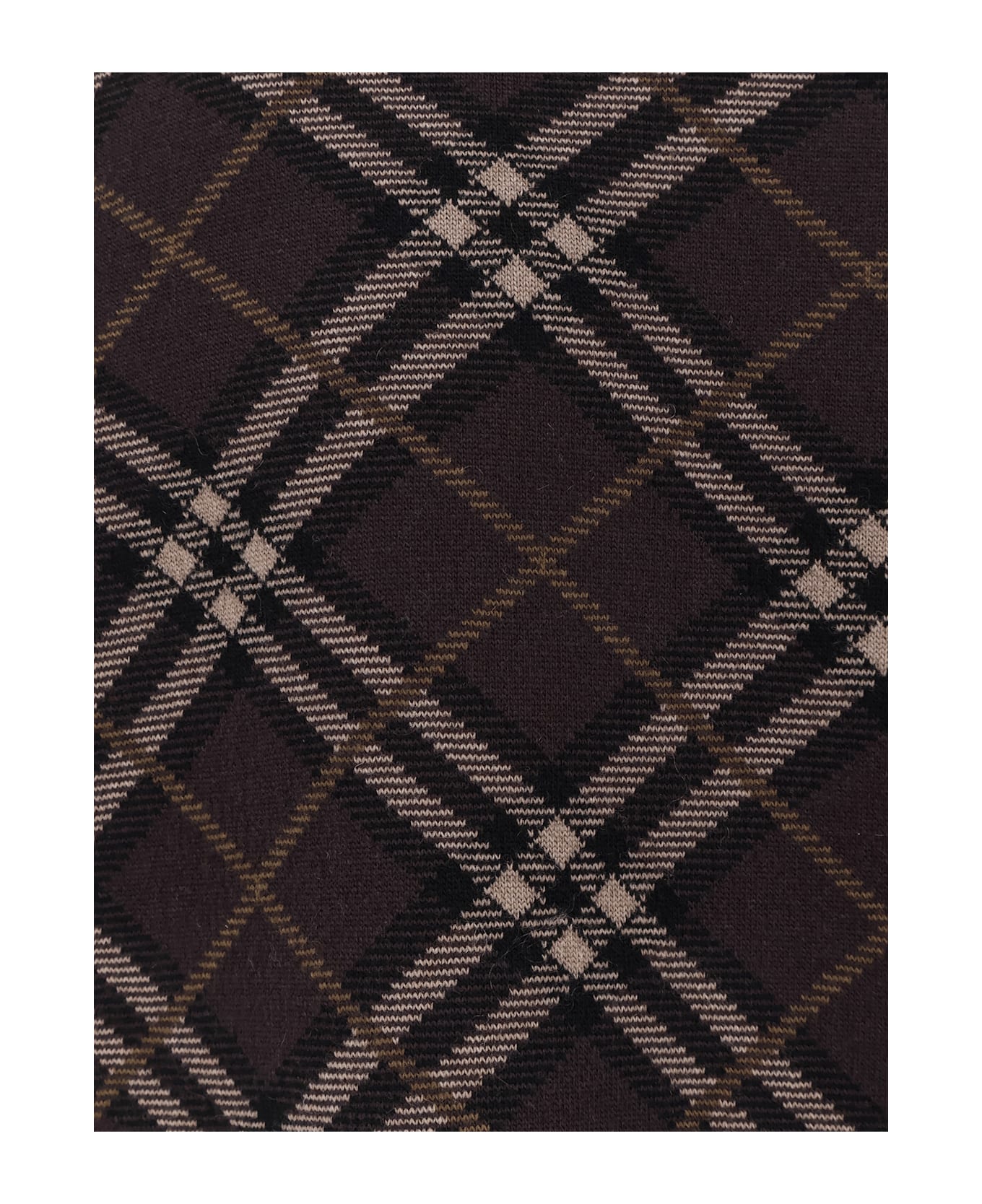 Burberry Gregory Wool And Cashmere Sweater - TRUFFLE IP CHECK