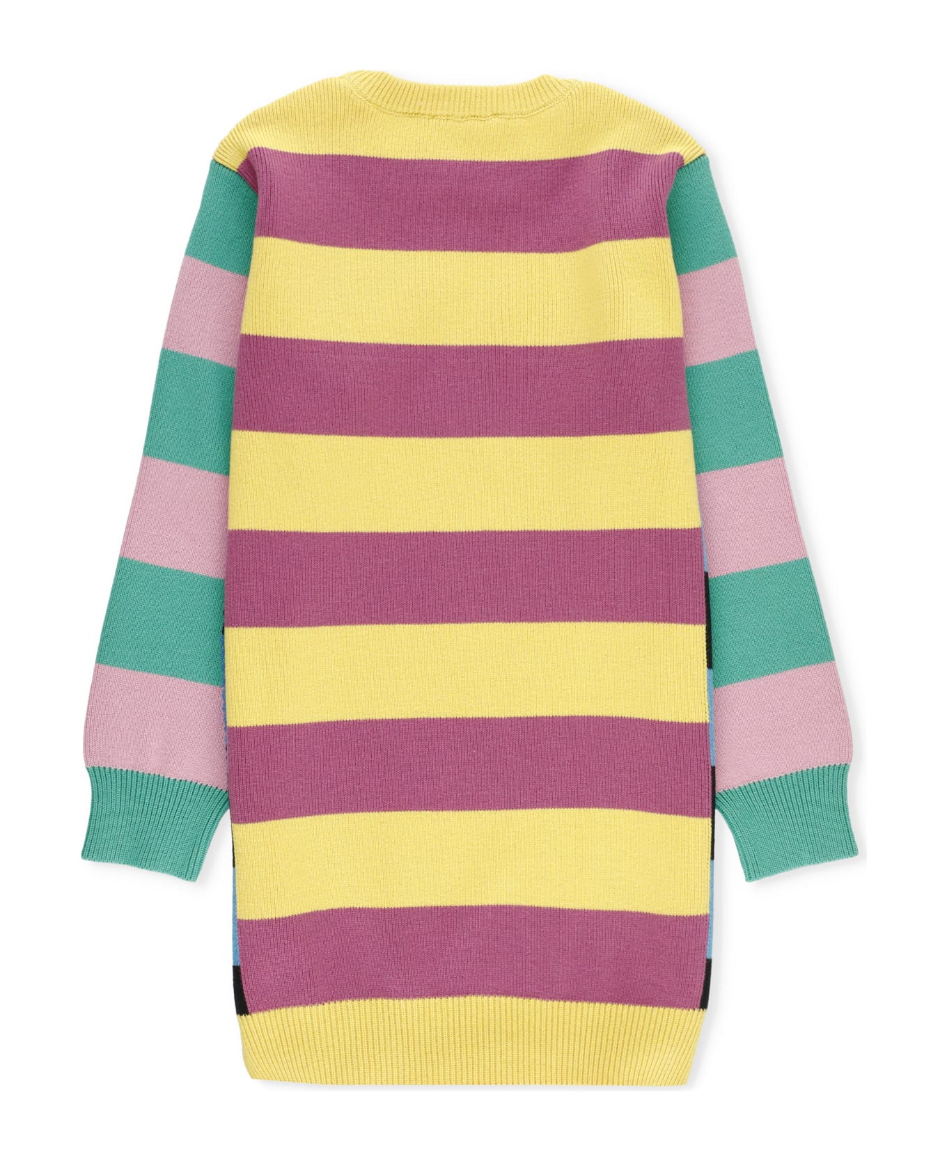 Stella McCartney Kids Striped Pattern Dress - MultiColour