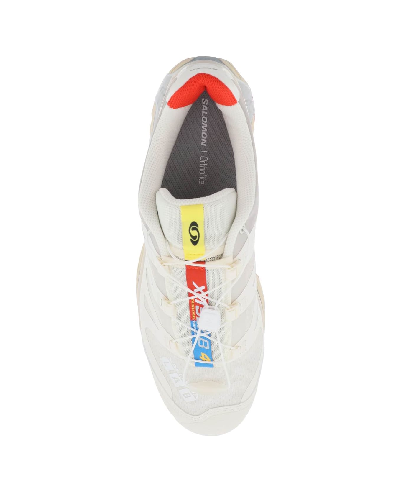 Salomon Xt-4 Og Sneakers - VANILLA ICE FIERY RED WHITE (White)