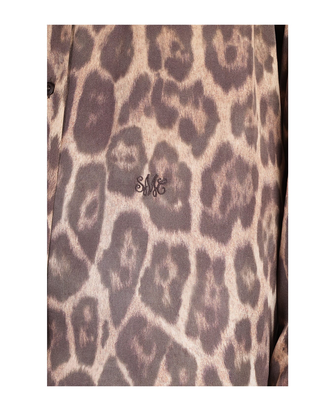 Stella McCartney Shirt In Animalier Viscose - Animalier