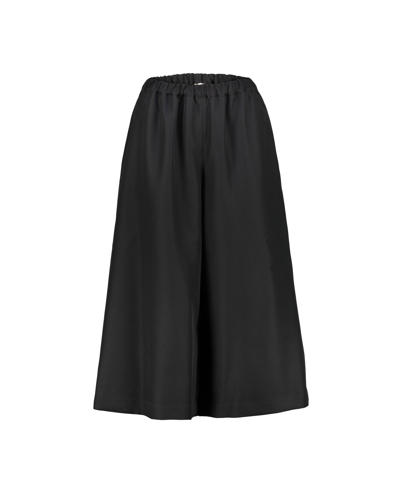 Comme des Garçons Oversize Cropped Pants - Black