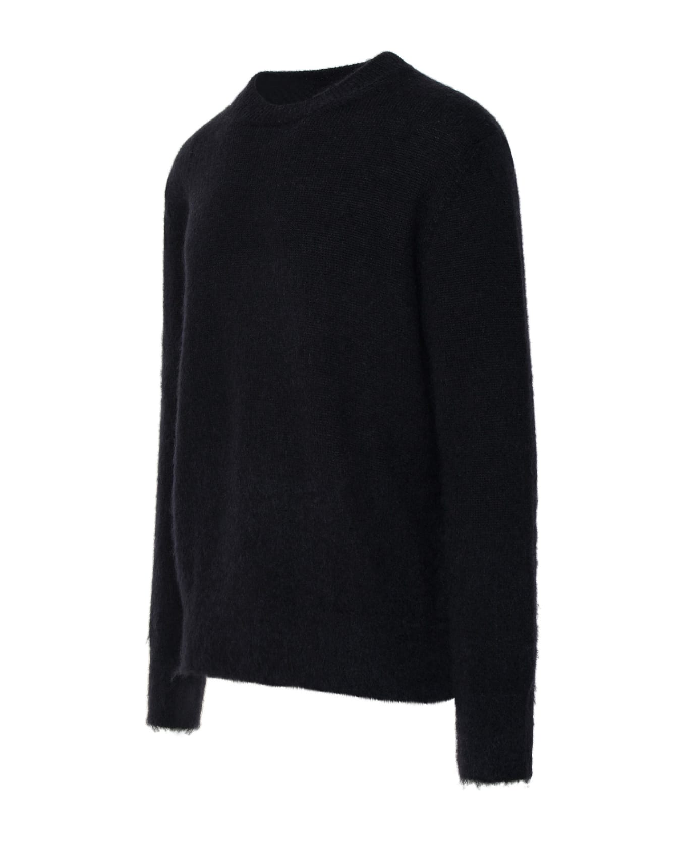Off-White Black Mohair Sweater - black