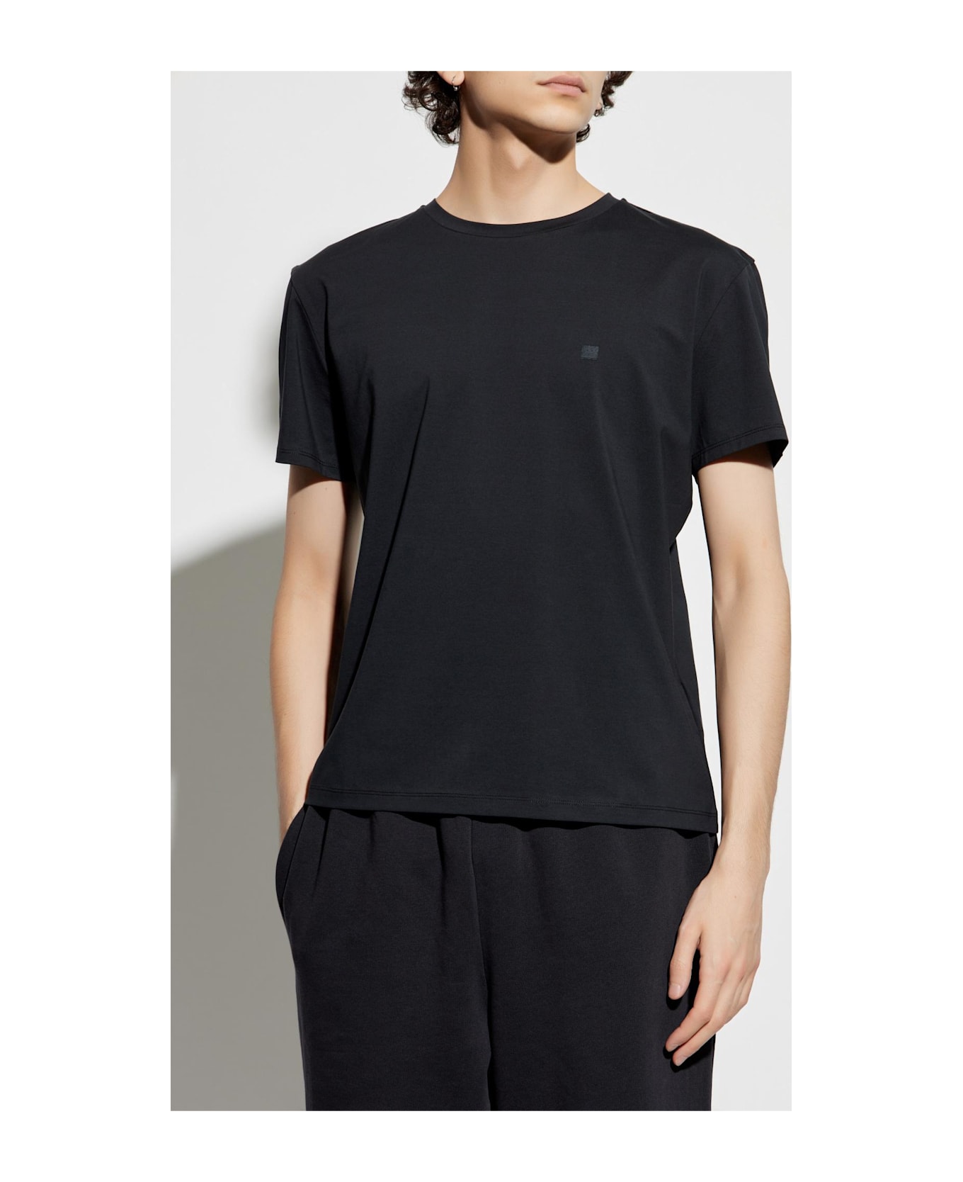Acne Studios T-shirt With Logo - Black