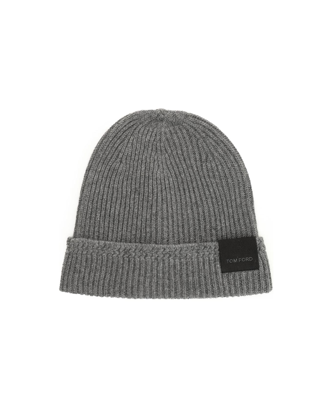 Tom Ford Cashmere Hat - GREY