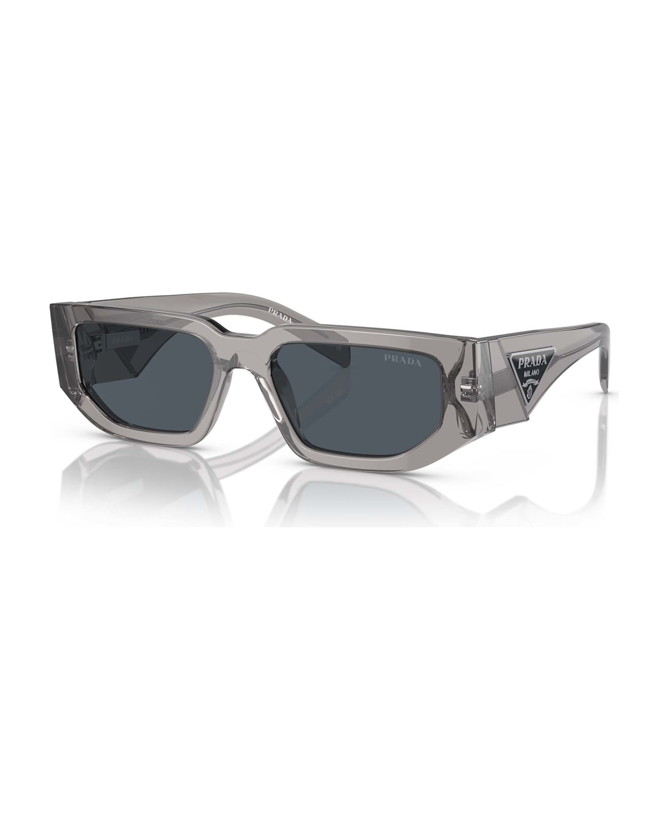 Prada Eyewear Pr 09zs Transparent Asphalt Sunglasses - Transparent Asphalt